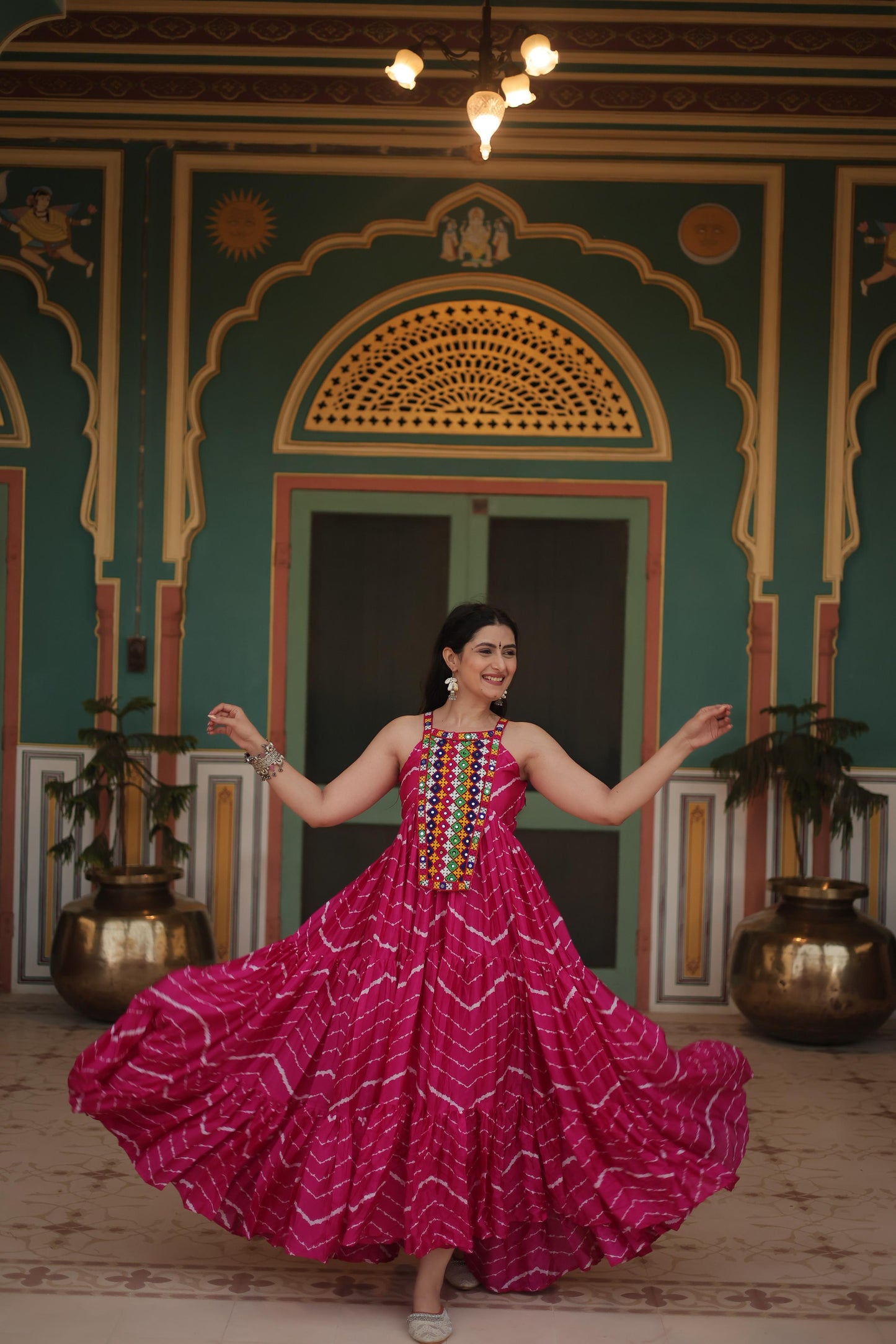 Matrut | Dandiya Diaries Gown - D083