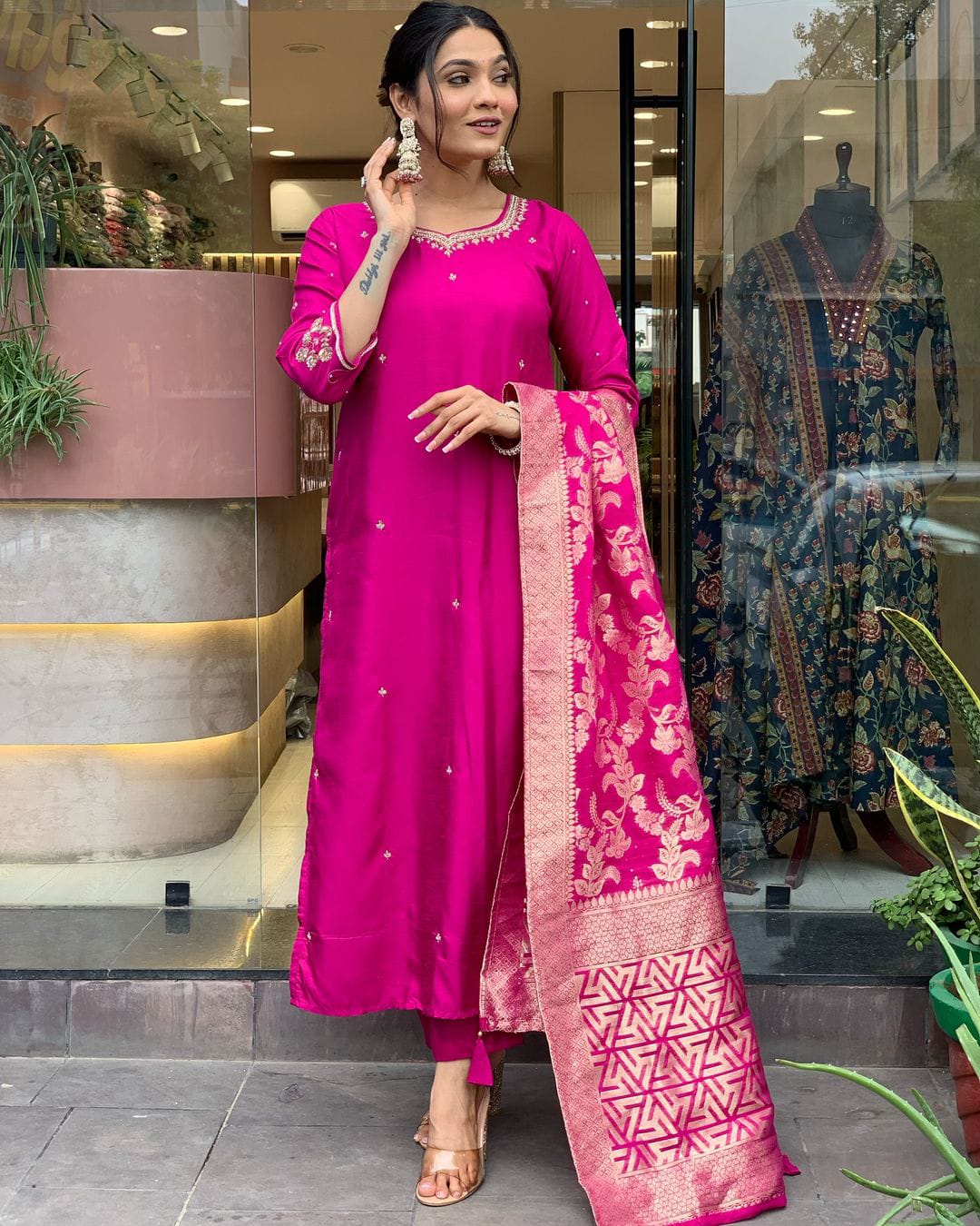 Matrut | Petal Promise Pink Straight Suit