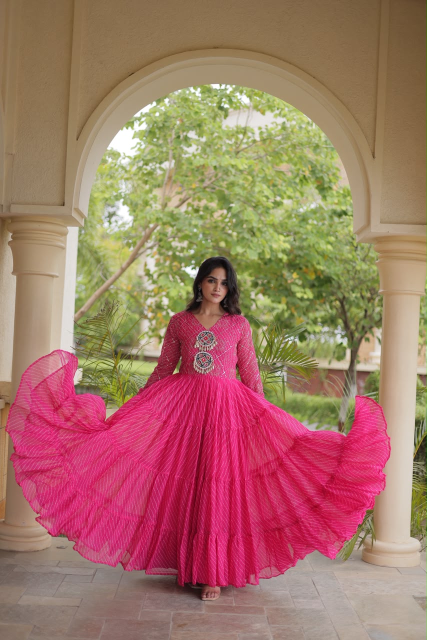 Sutra D09 Pink Gown