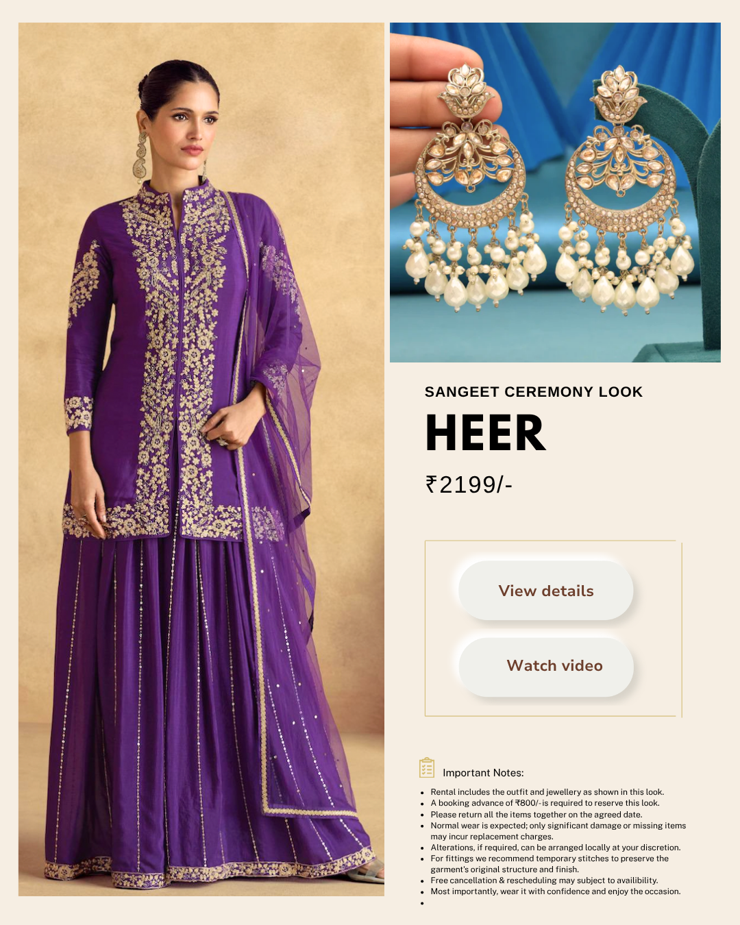 Rental Look | HEER