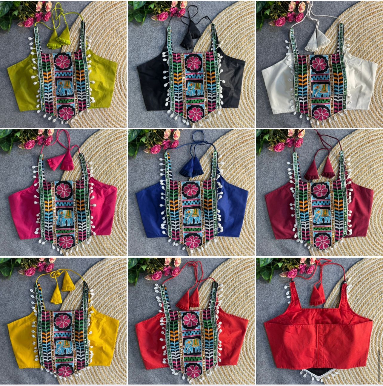 Matrut | Navratri Fab Blouse - 005 (8 colors)