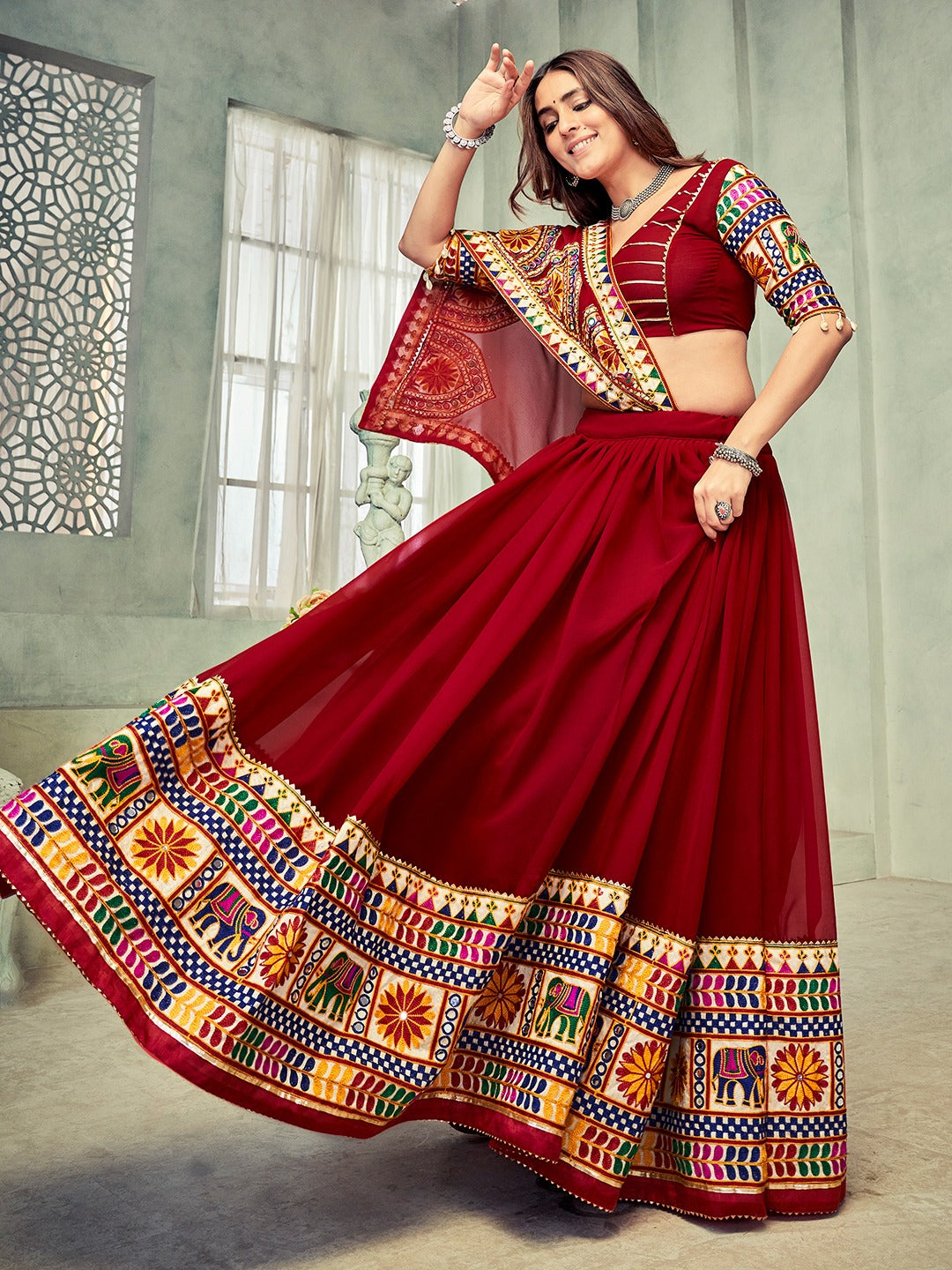 Matrut | Dandiya Diaries Lehenga - D022