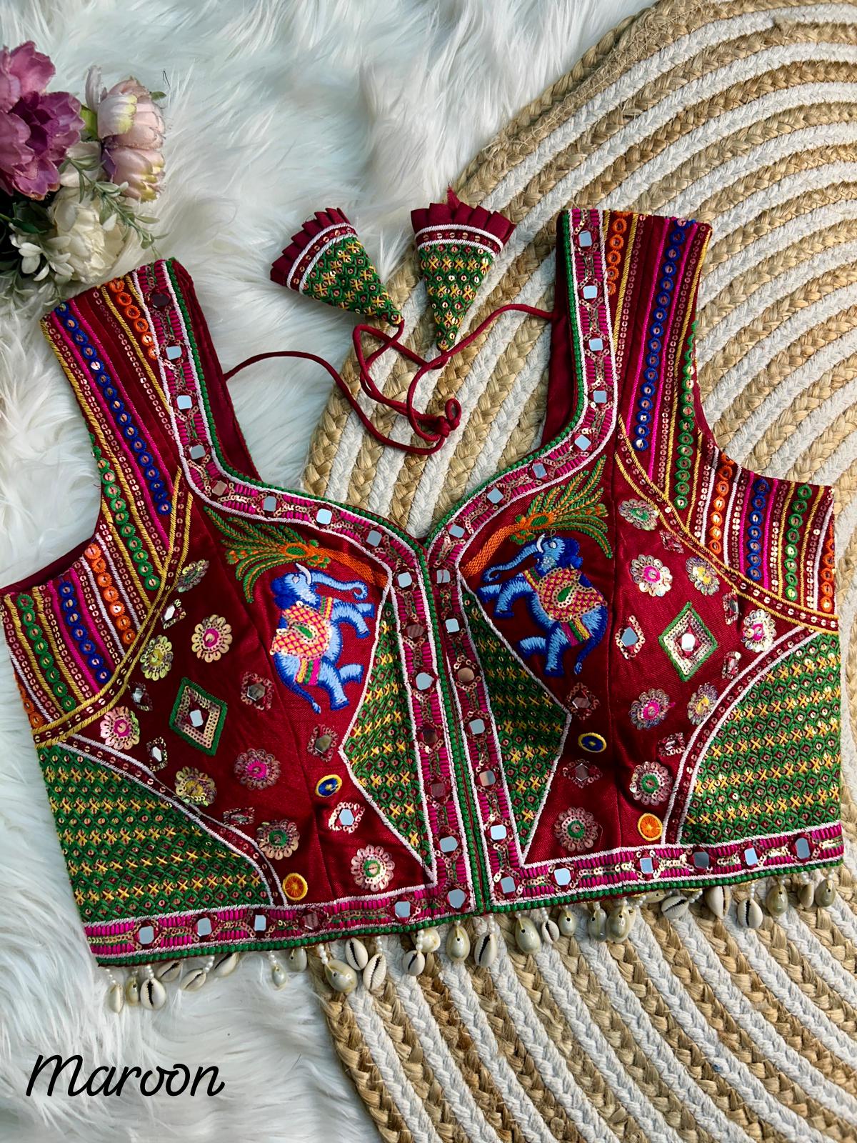 Matrut | Navratri Fab Blouse - 004 (8 colors)