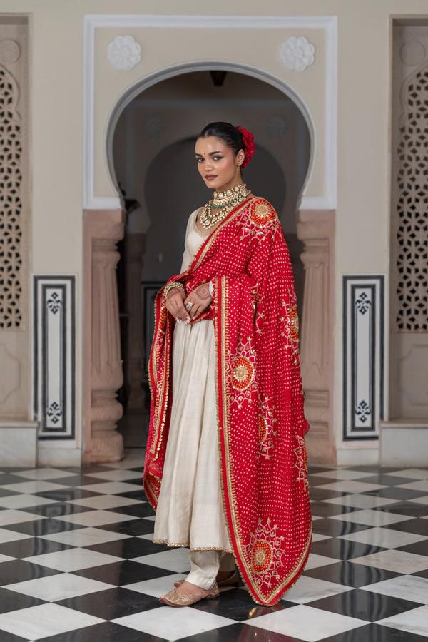 Matrut | Kashish Beige Gown
