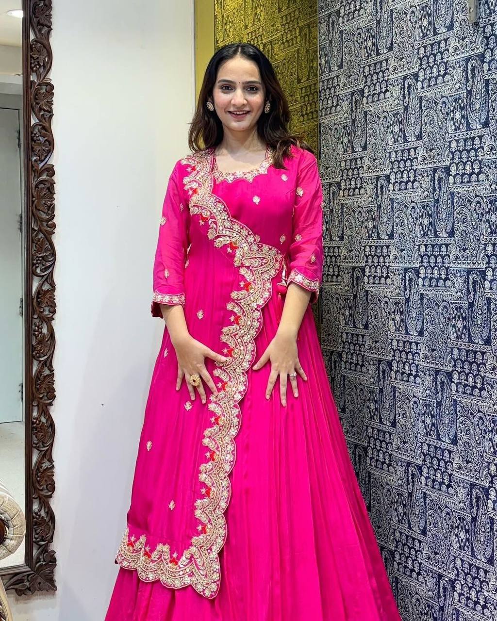 Matrut | Maahi Ve Rani Pink Trio Set