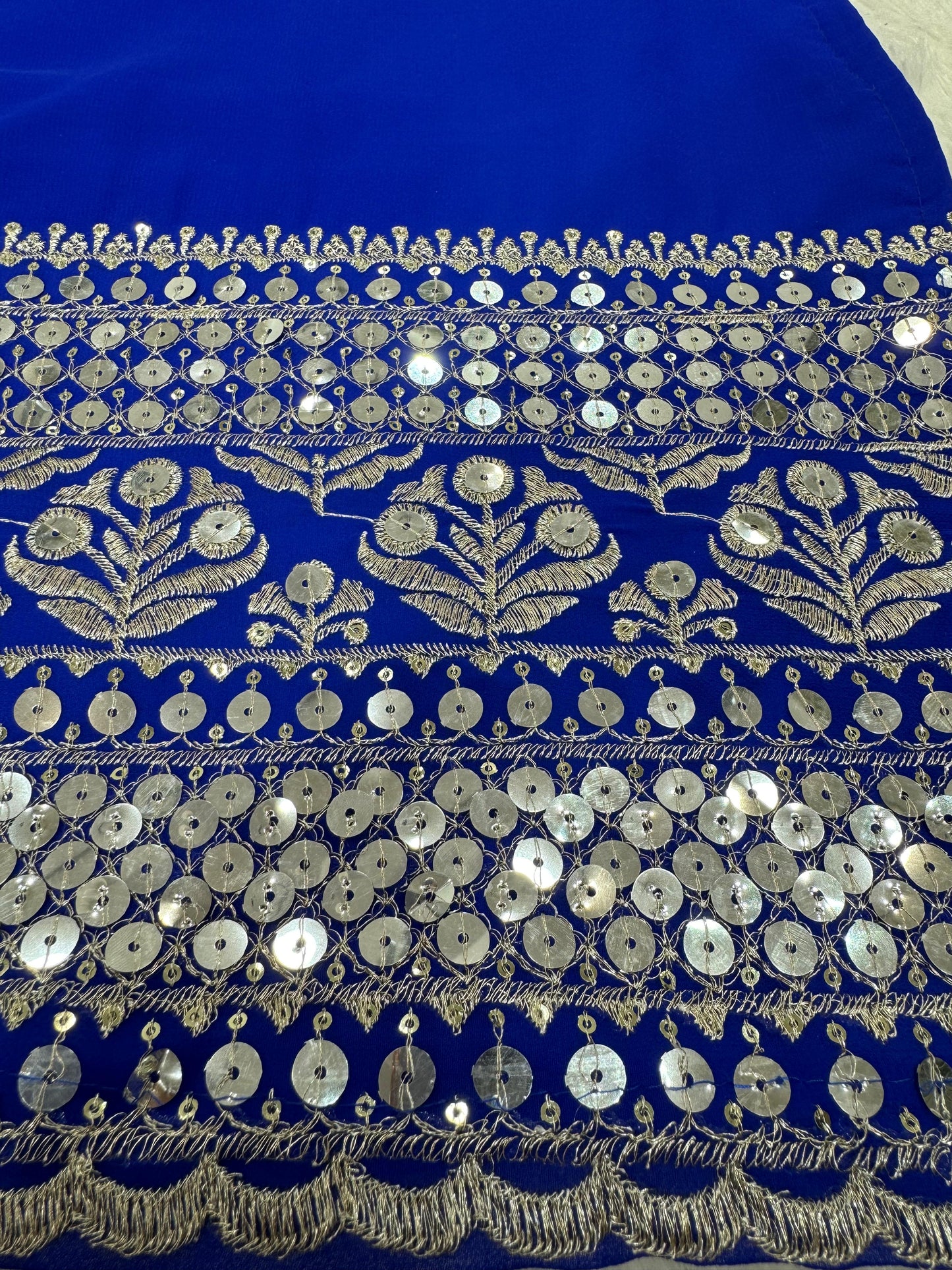 Matrut | Adaara Royal Blue Sharara Suit