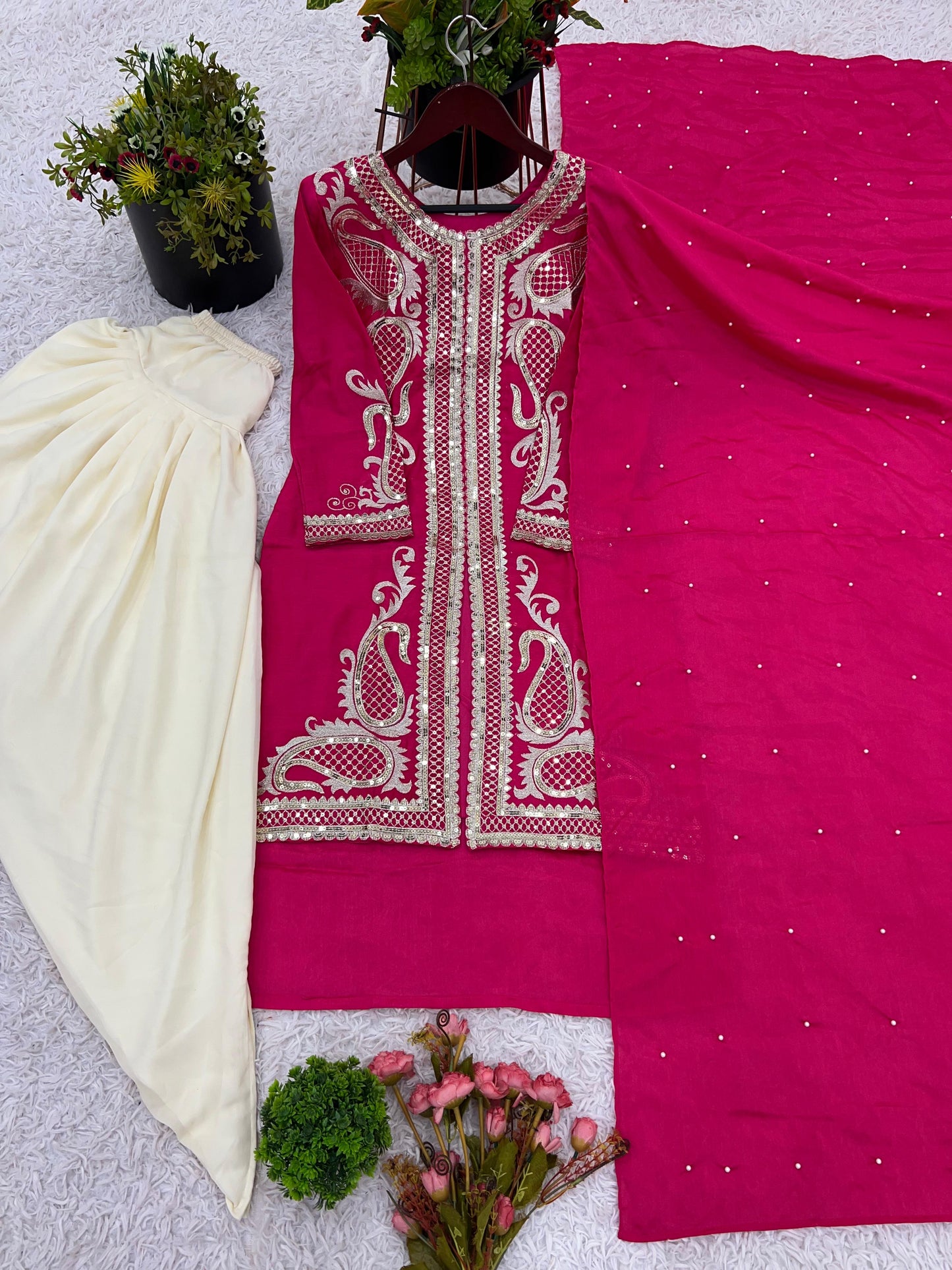 Matrut | NSR Rani Dhoti Suit