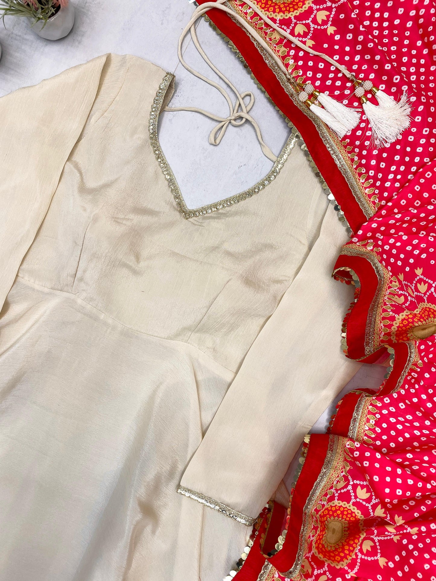 Matrut | Kashish Beige Gown