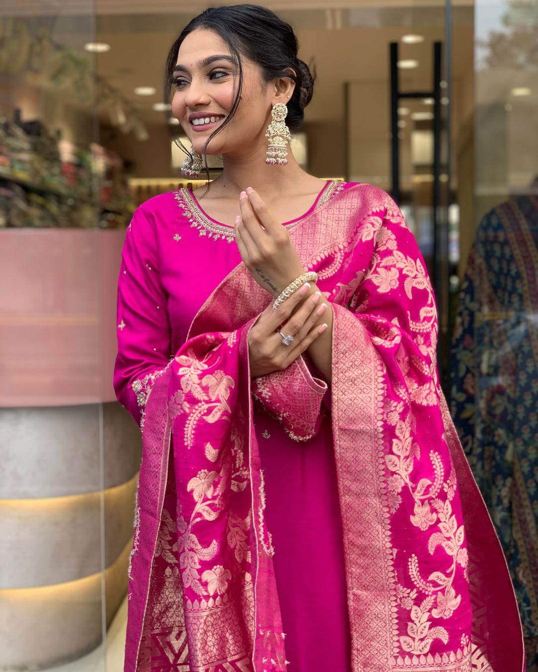 Matrut | Petal Promise Pink Straight Suit