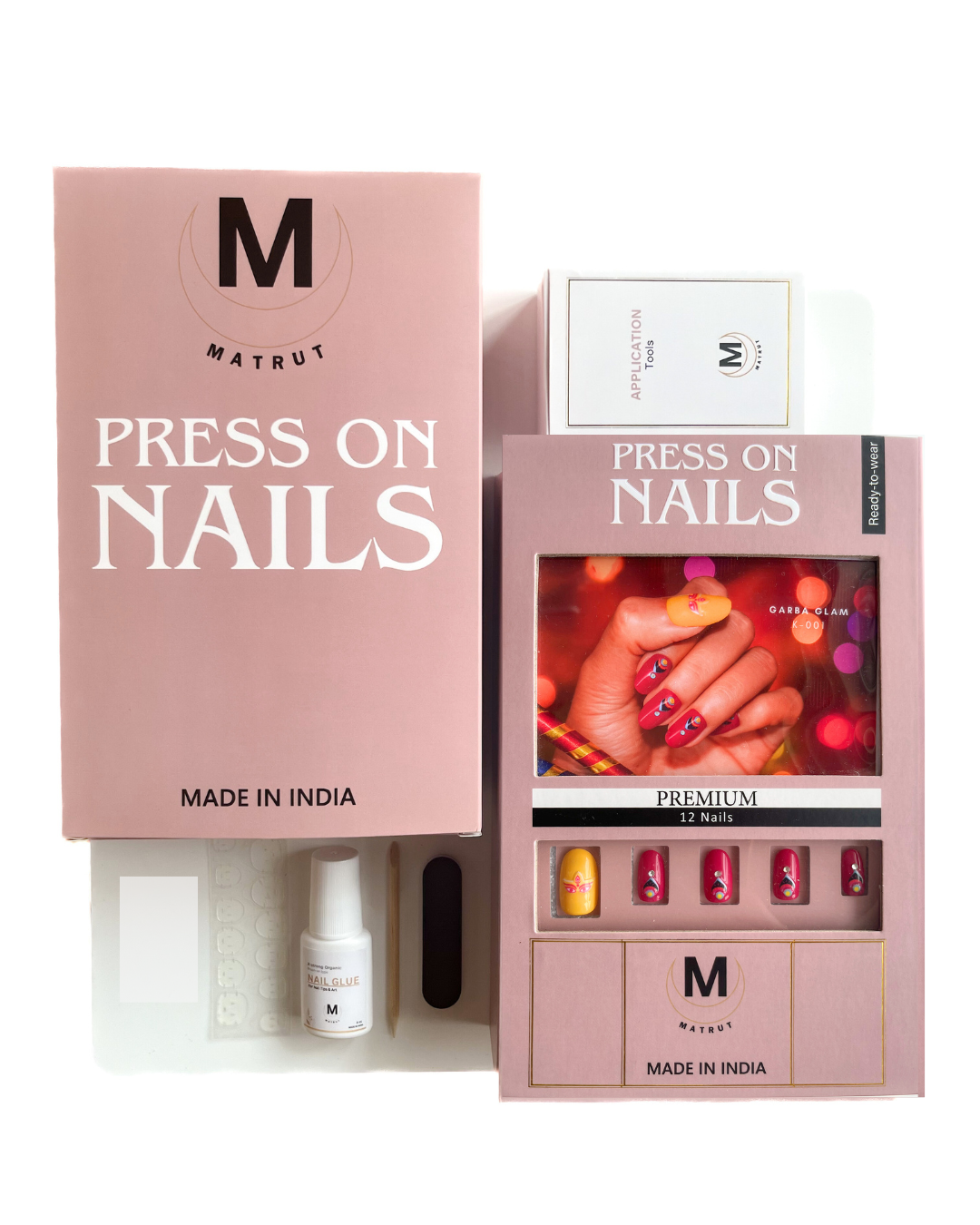 Matrut | Ready-To-Wear Nails - GARBA GLAM K-001