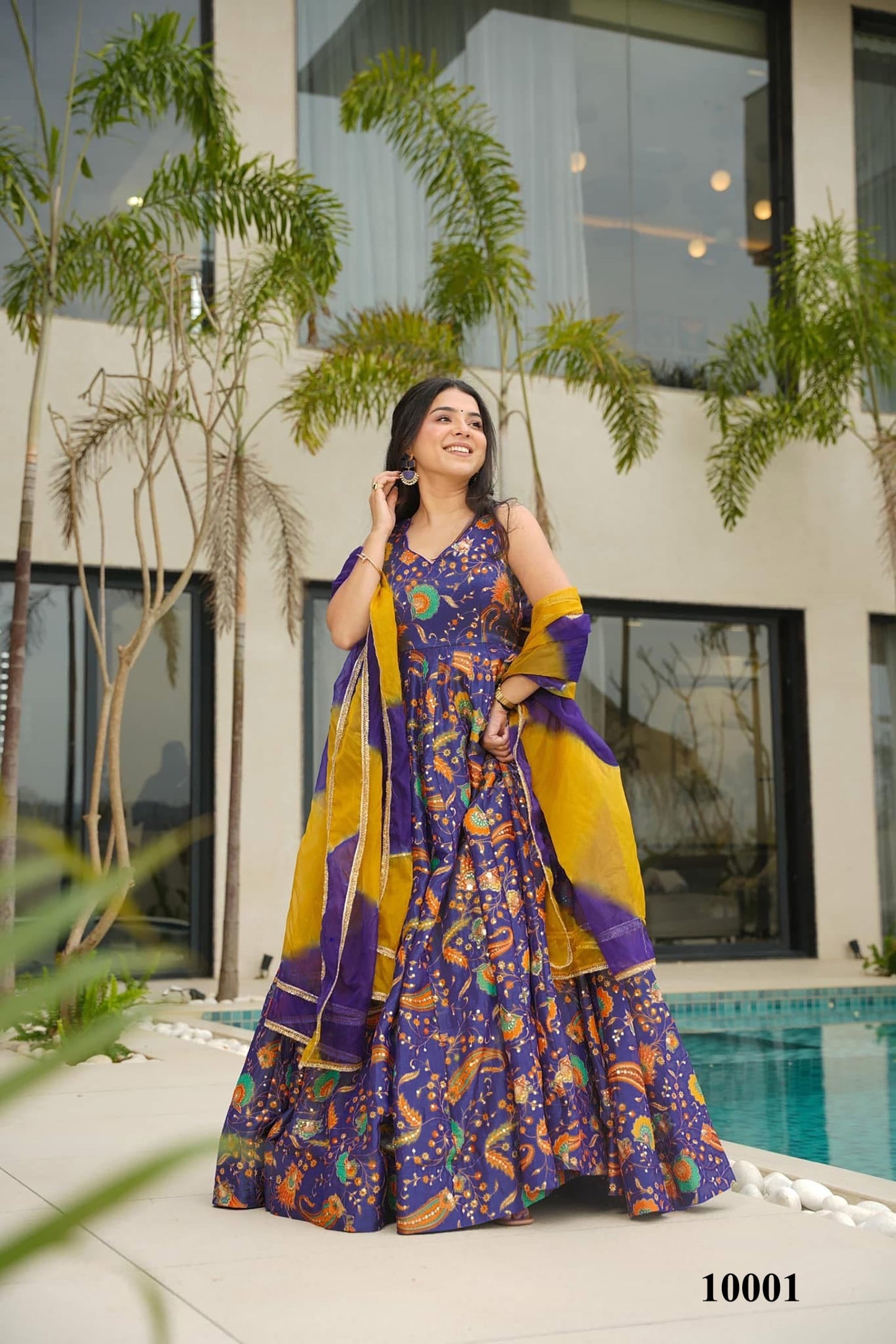 Matrut | Gulnoor Purple Anarakali
