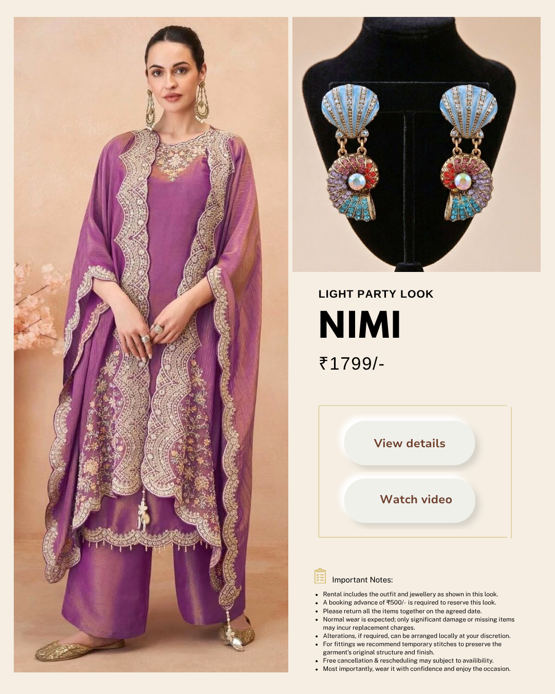 Rental Look | NIMI