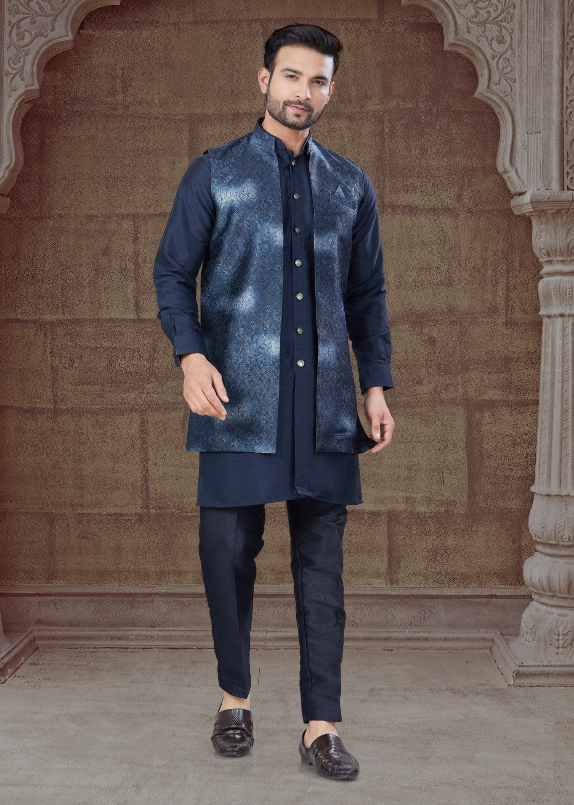Matrut | Urban Threads Blue Kurta Set