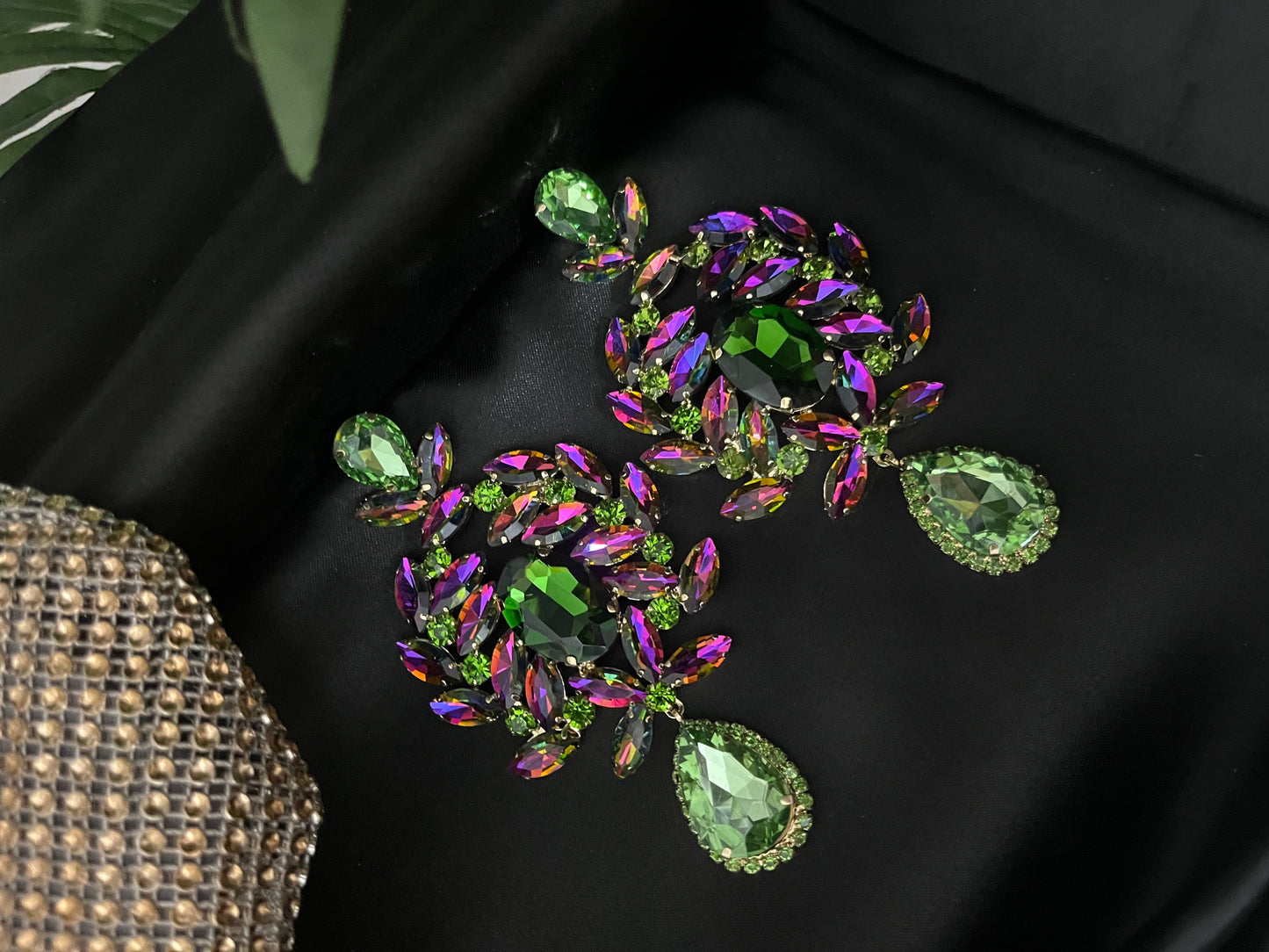Green Earrings
