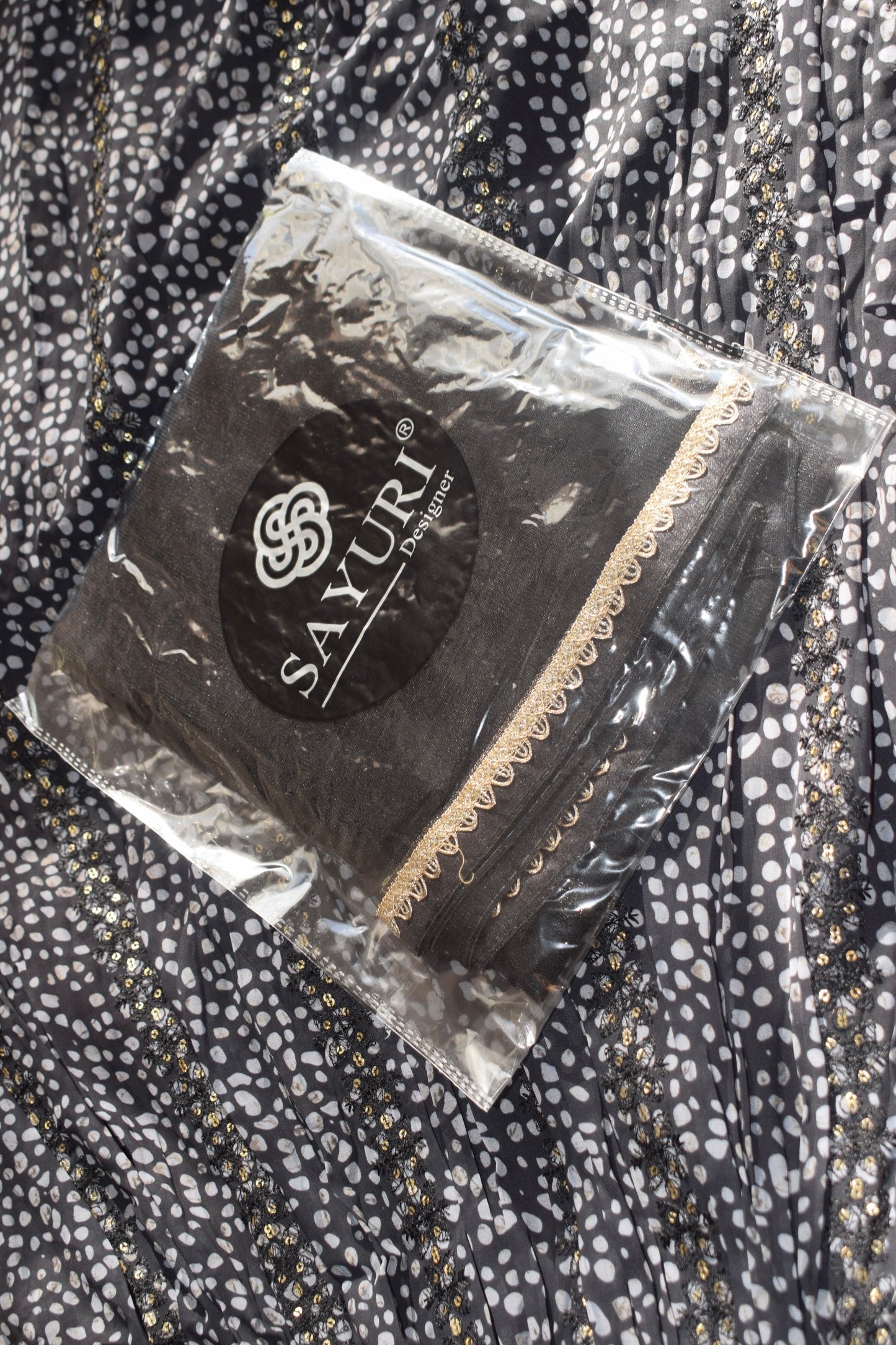 Matrut | Midnight Black Anarkali Suit
