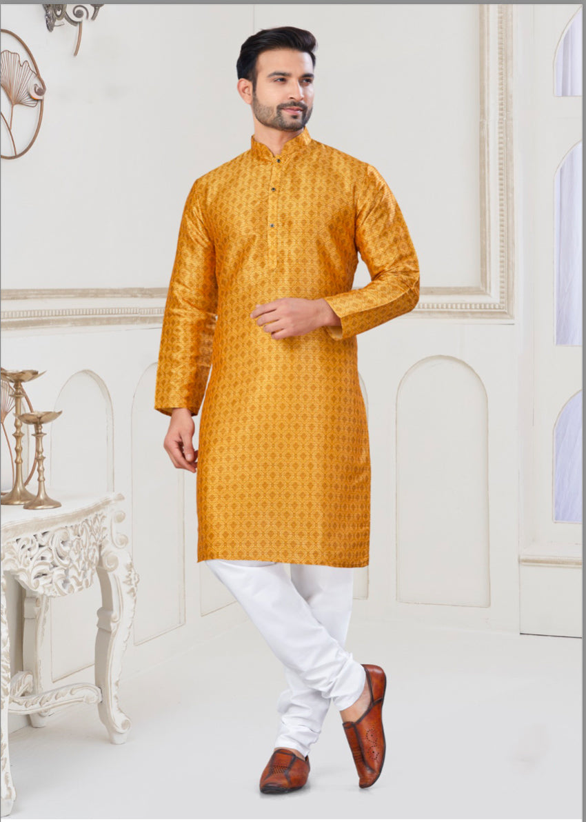 Matrut | Lofty Yellow Kurta Set