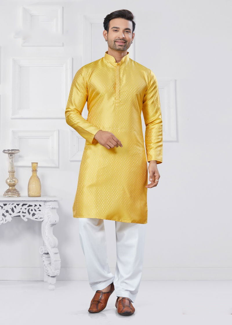 Matrut | Rangoon Yellow Kurta Set
