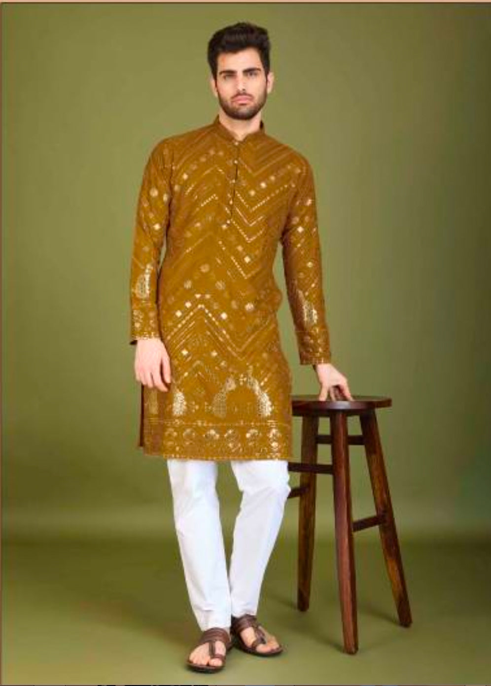 Matrut | Rudra Yellow Kurta Set