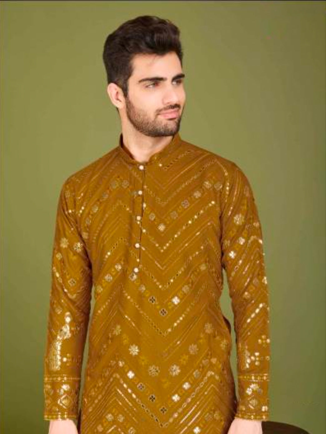 Matrut | Rudra Yellow Kurta Set