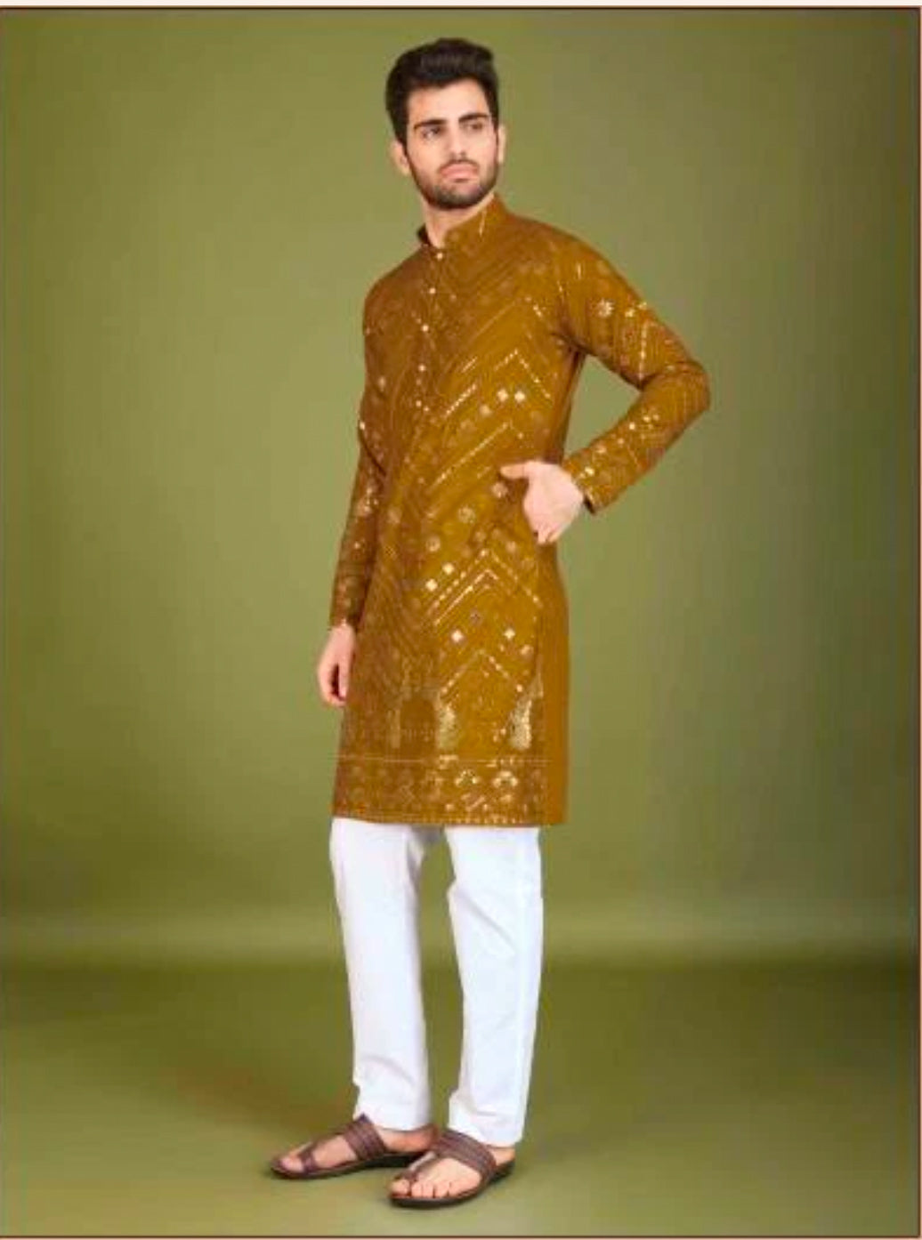 Matrut | Rudra Yellow Kurta Set