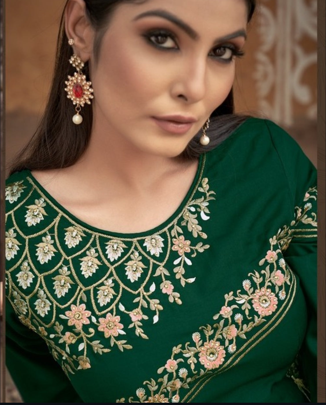 Matrut | Sugar Dark Green Gown