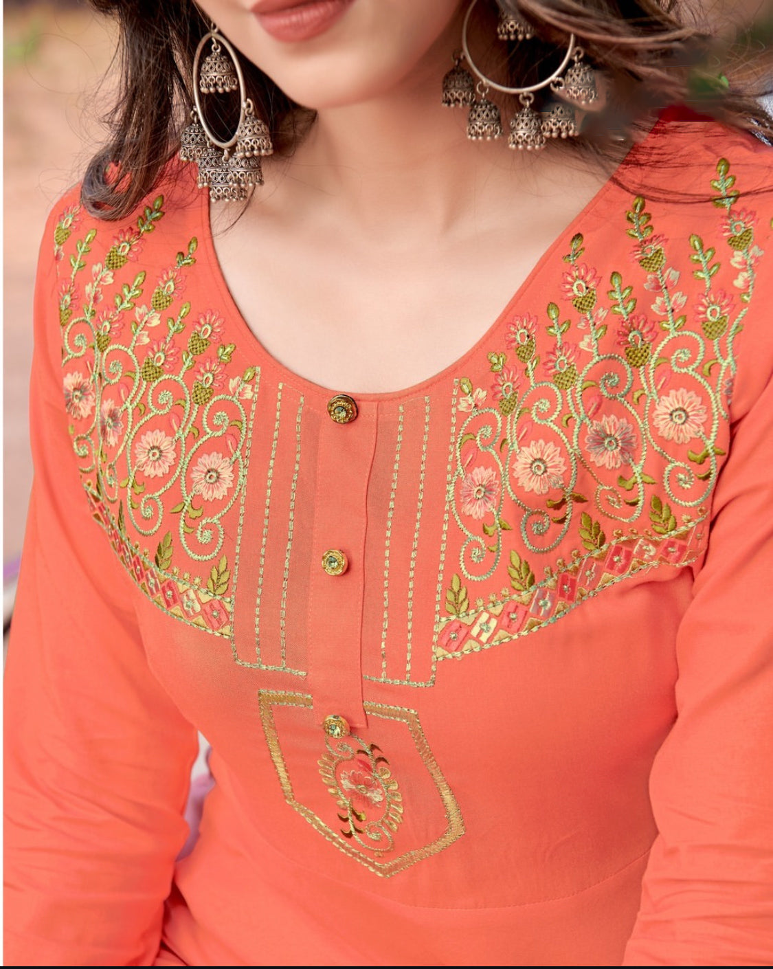 Matrut | Ravia Peach Gown