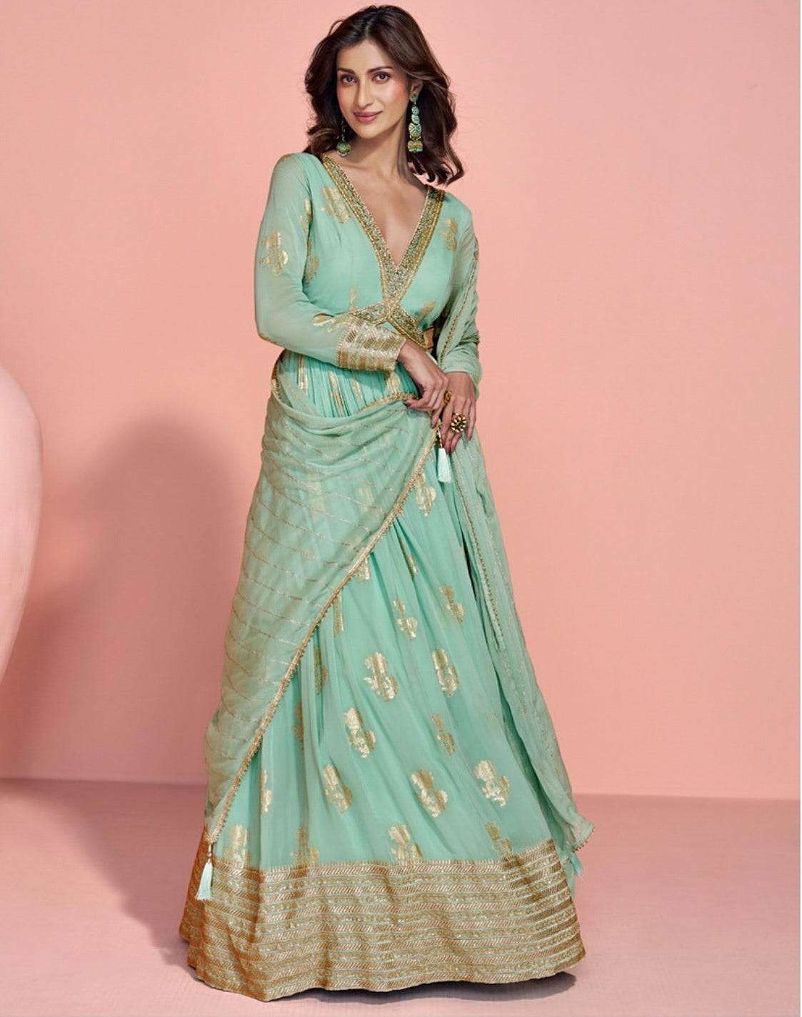 Matrut | Saheen Powder Blue Gown