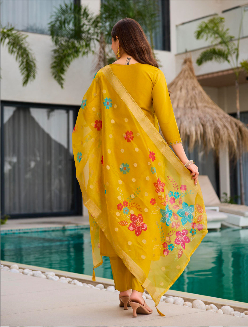 Matrut | Vaynam Mustard Straight Suit