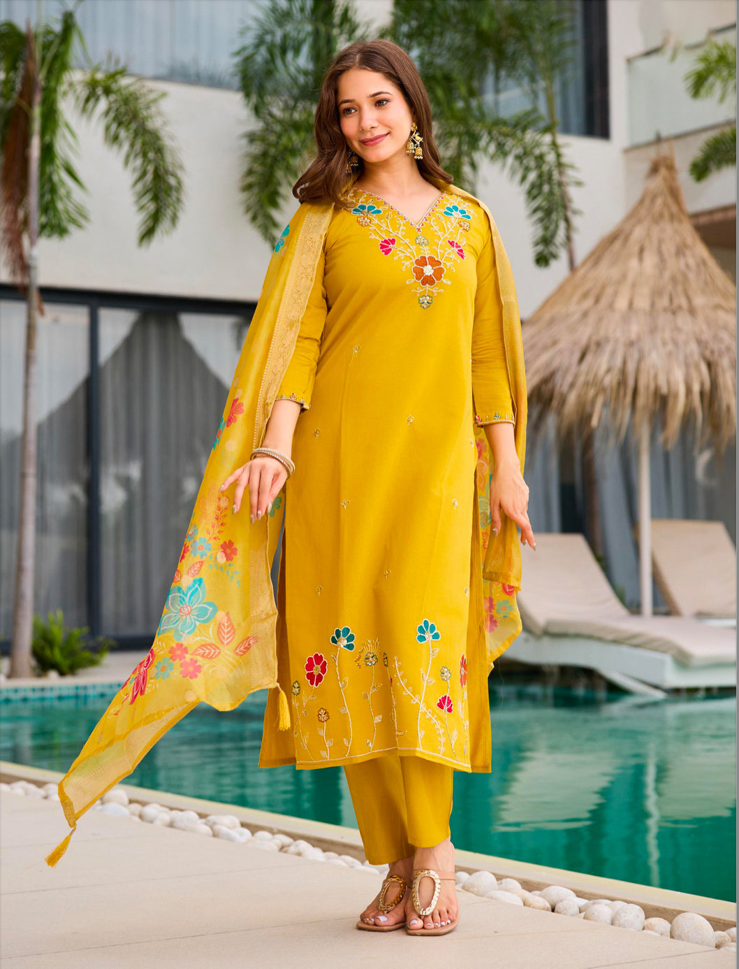Matrut | Vaynam Mustard Straight Suit