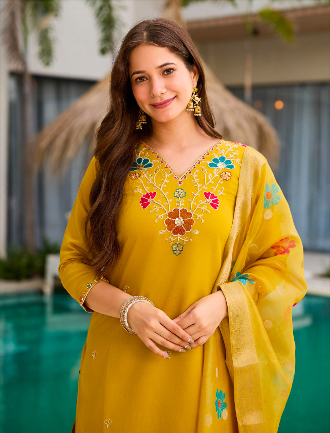 Matrut | Vaynam Mustard Straight Suit