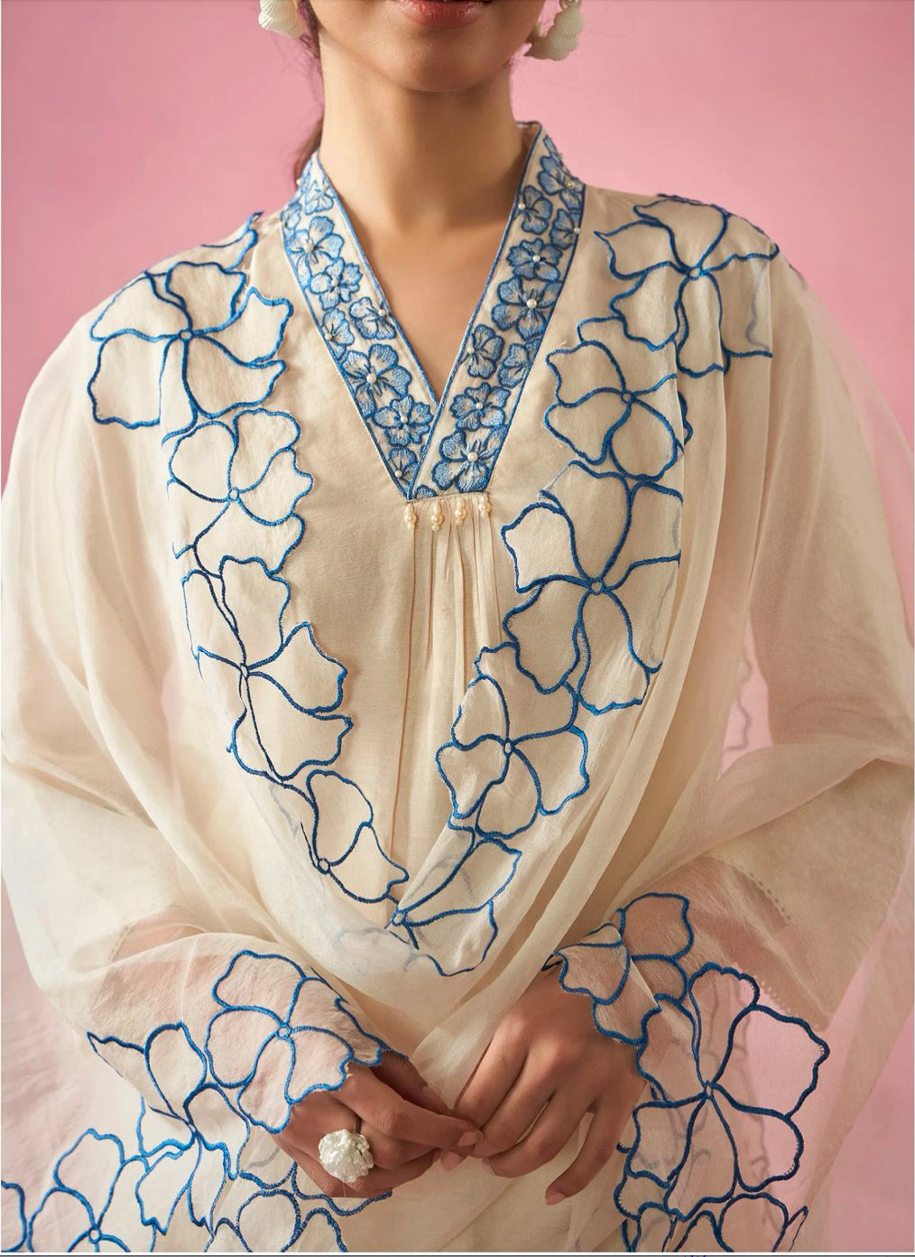 Matrut | Rythm Off-White A-line Suit