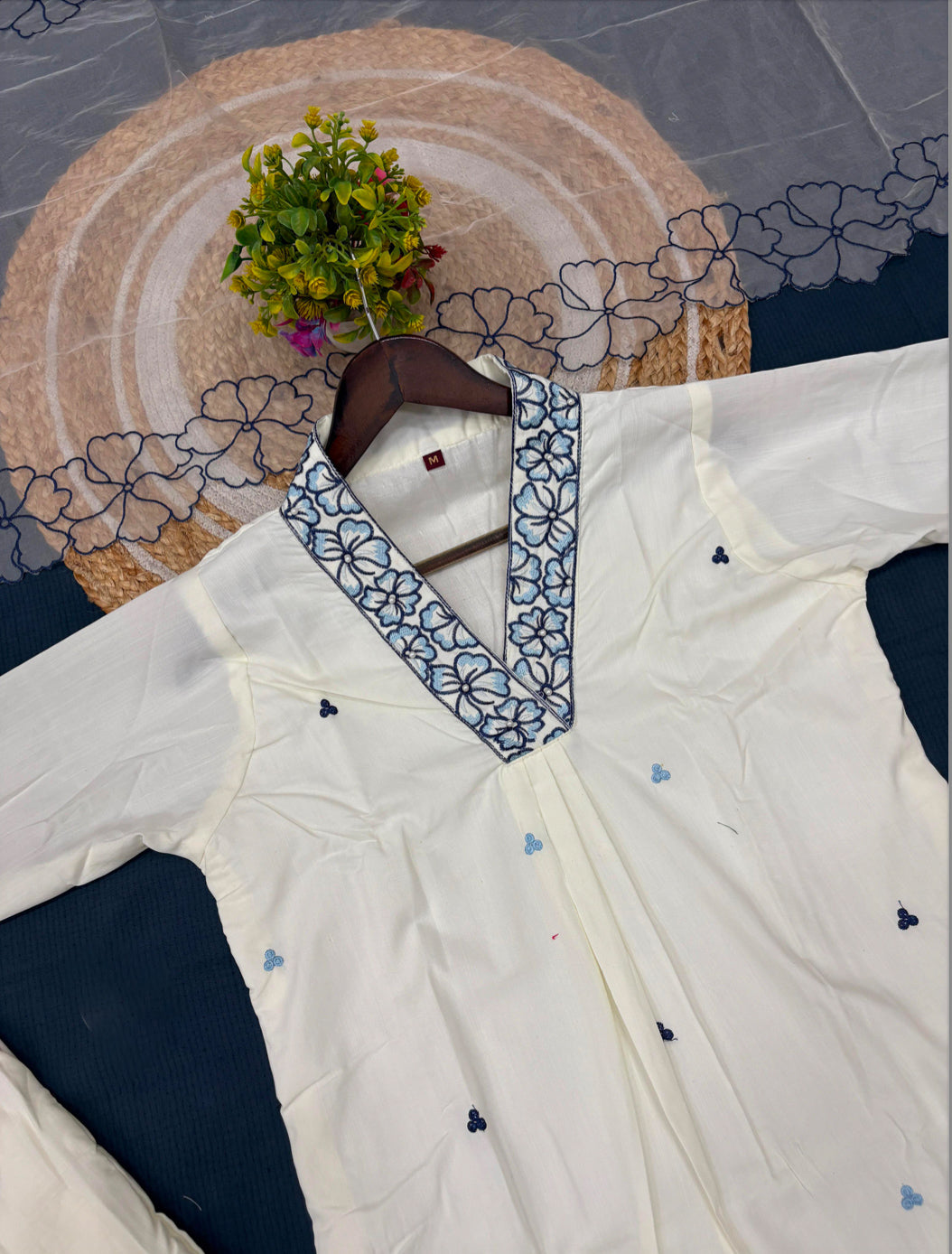 Matrut | Rythm Off-White A-line Suit
