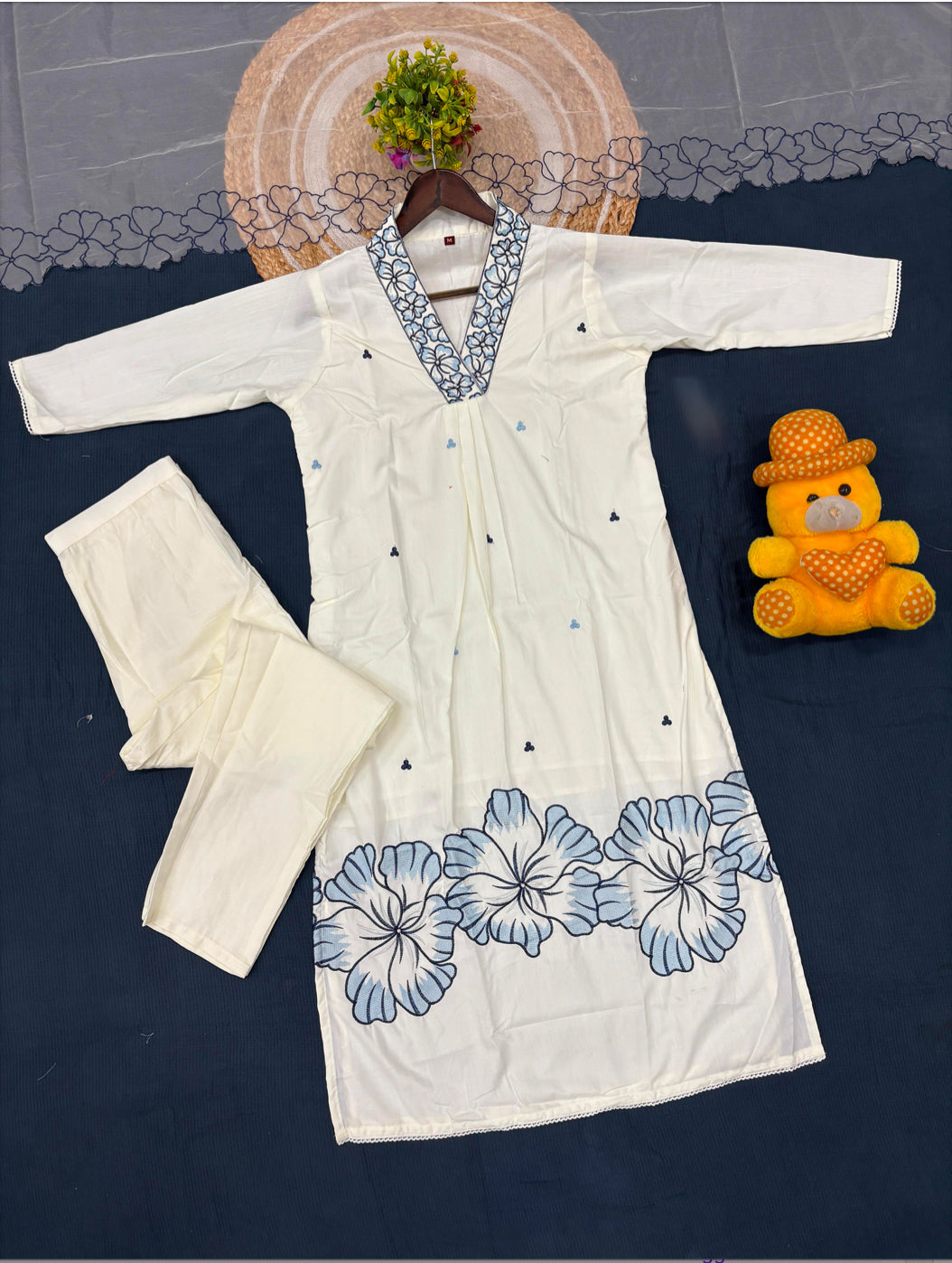 Matrut | Rythm Off-White A-line Suit