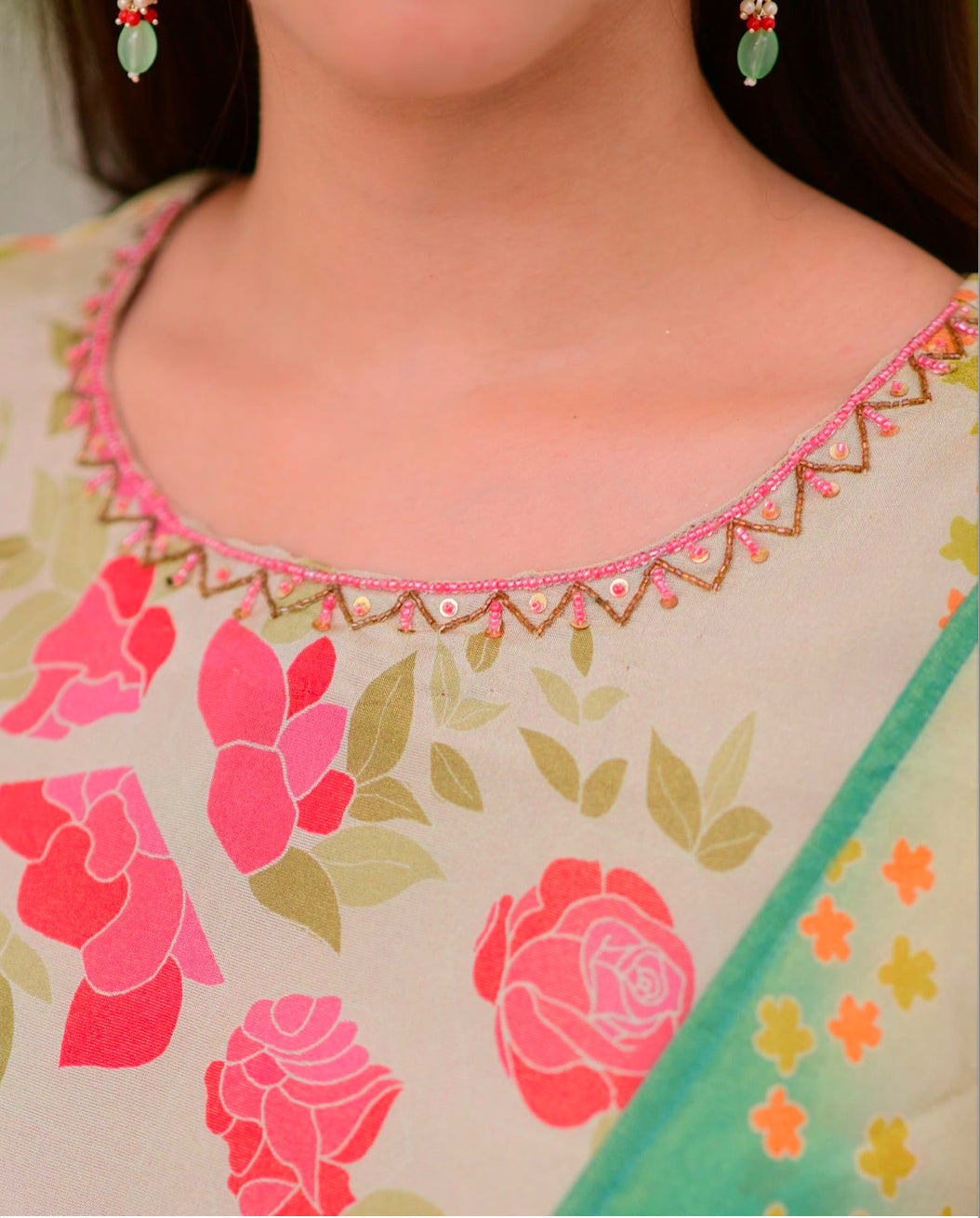Matrut | Seher Multicolor Straight Suit