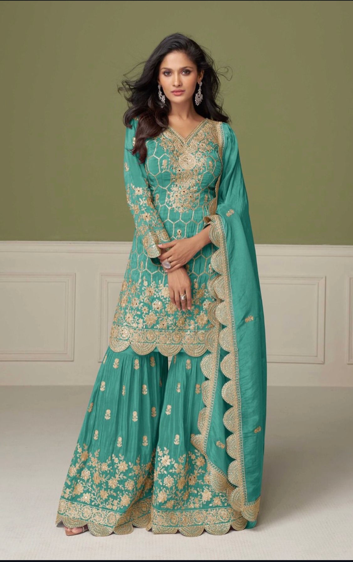 Matrut | Aleena Firozi Sharara Suit