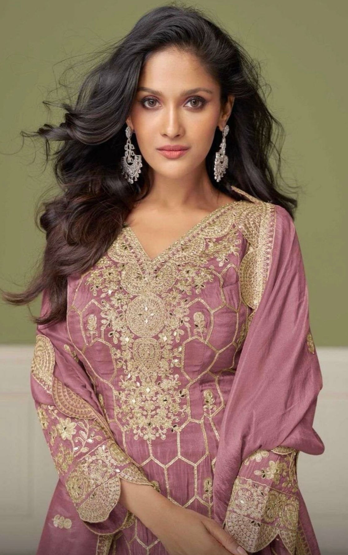Matrut | Aleena Pink Sharara Suit