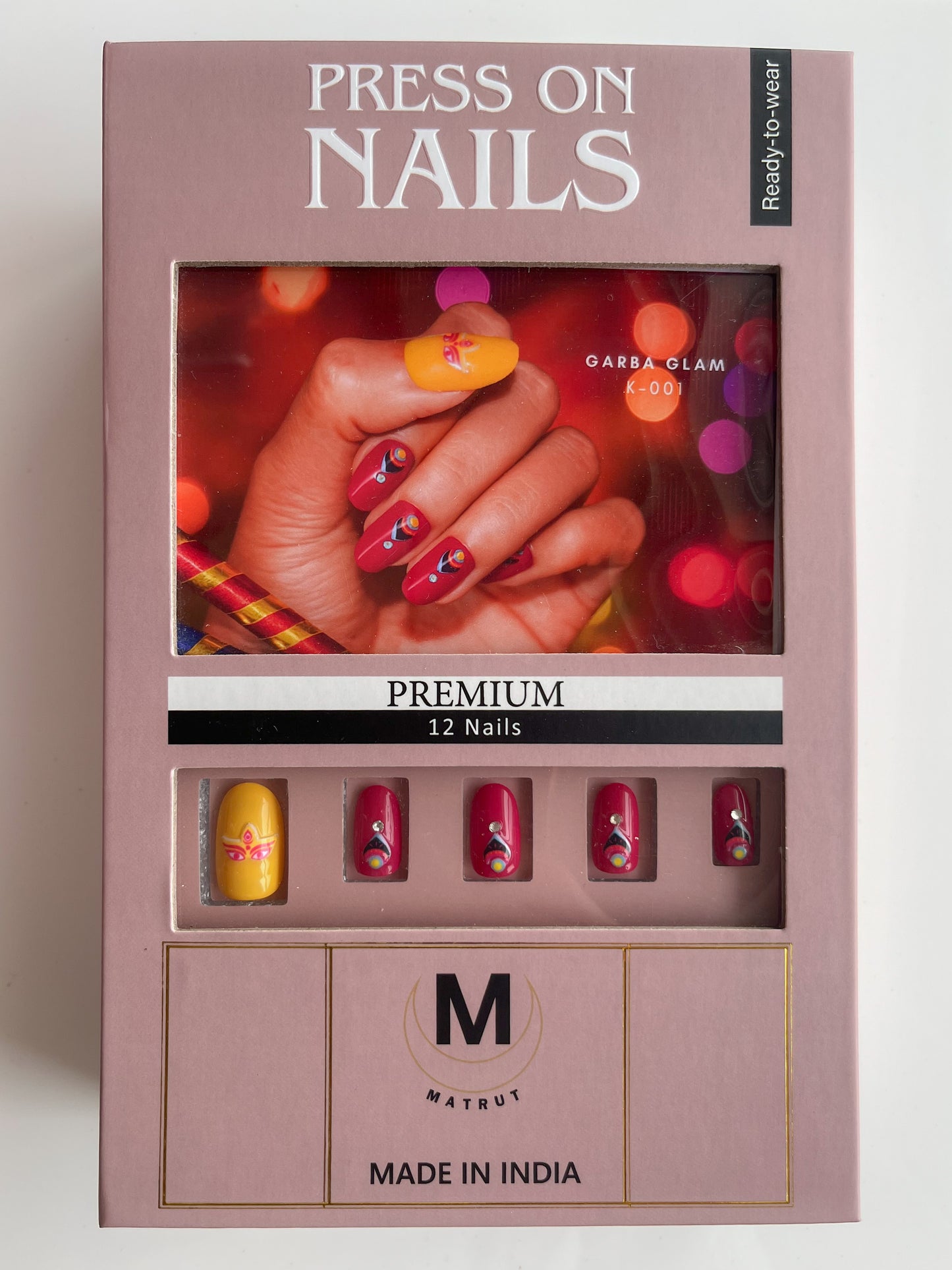Matrut | Ready-To-Wear Nails - GARBA GLAM K-001