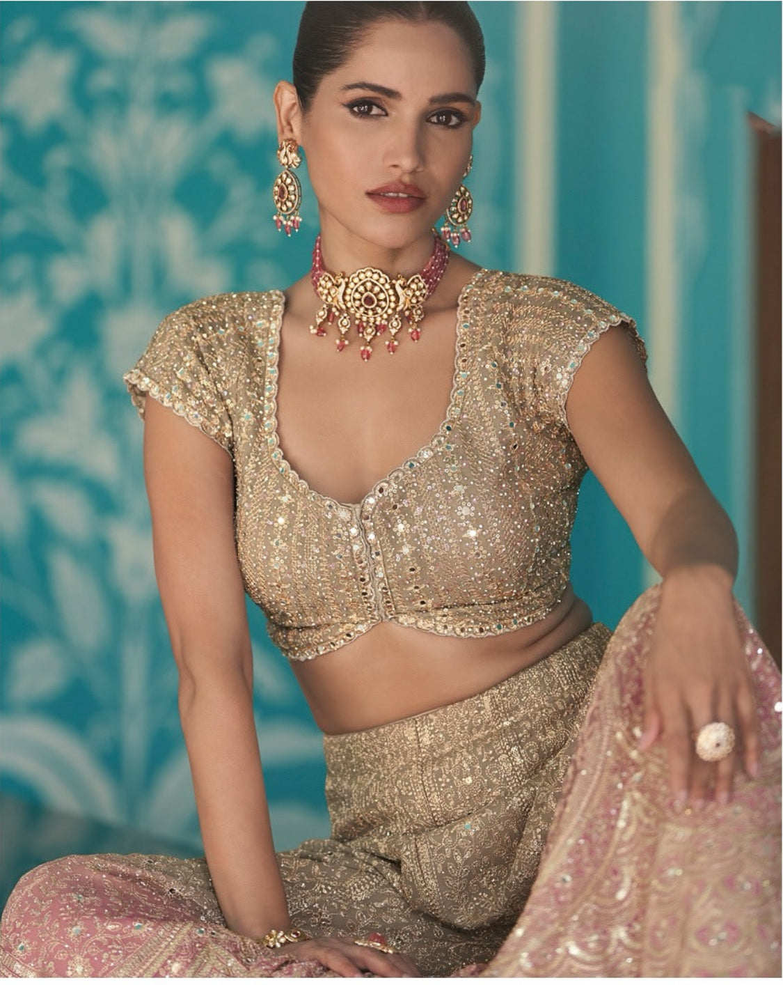 Matrut | Laskara Beige-Mauve Trio Set