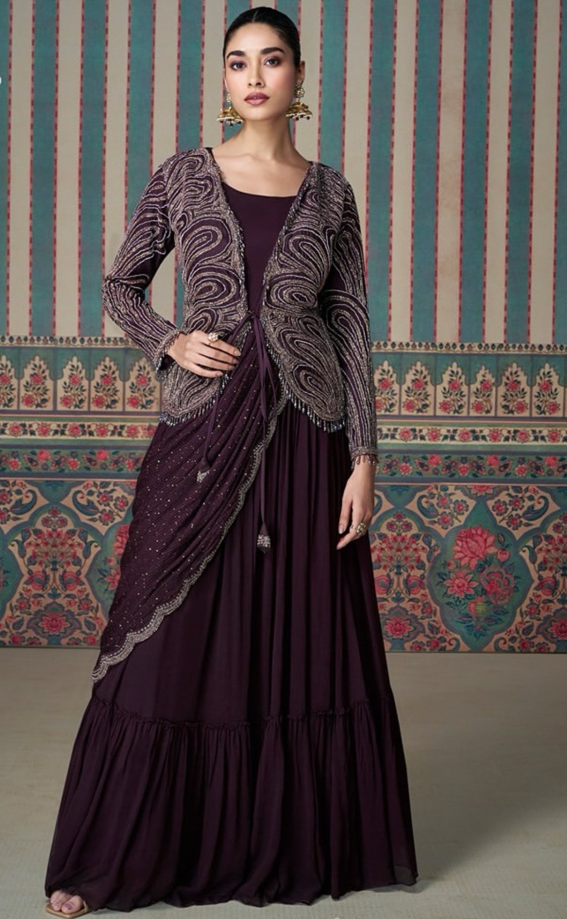 Matrut | Saree Swing Burgundy