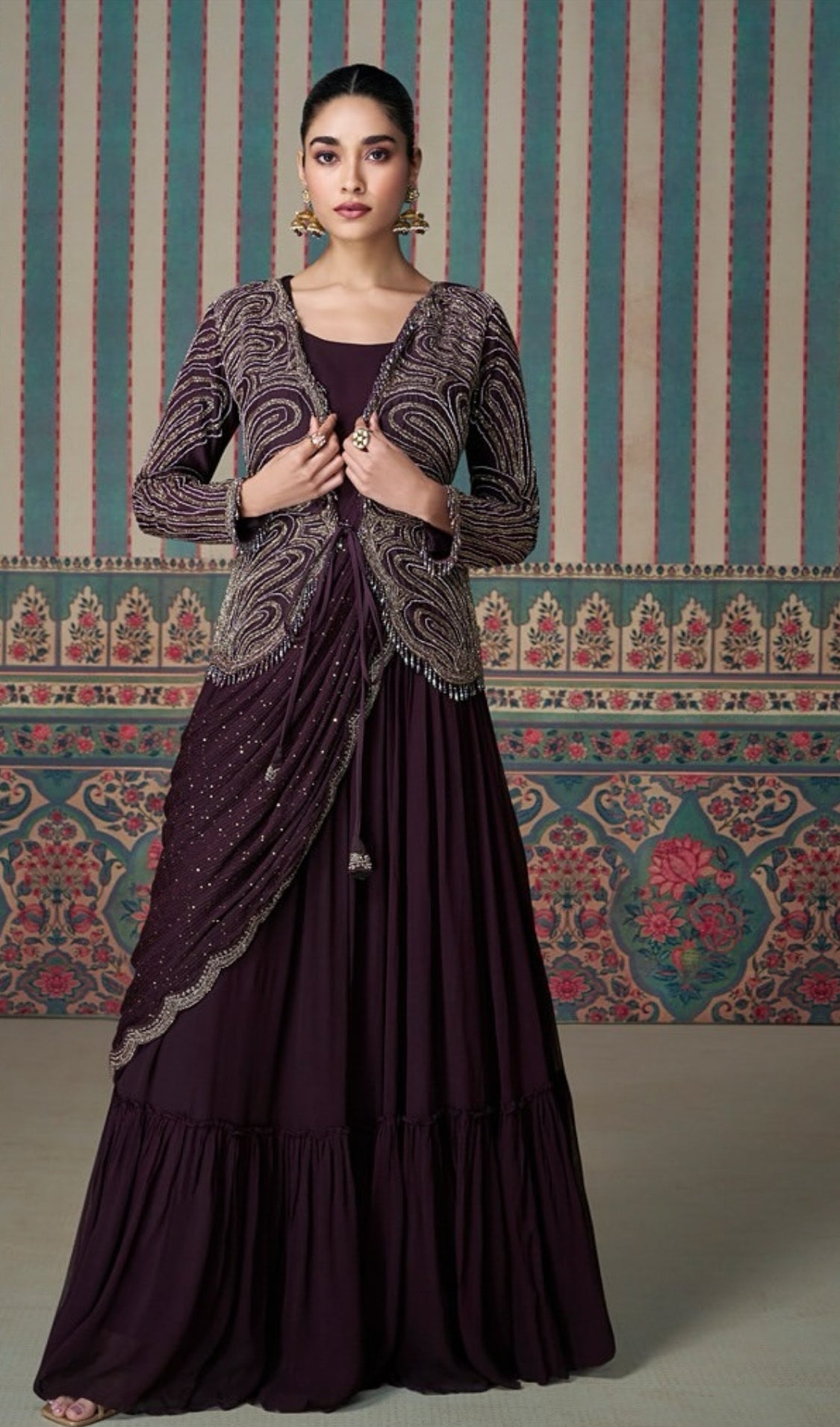 Matrut | Saree Swing Burgundy