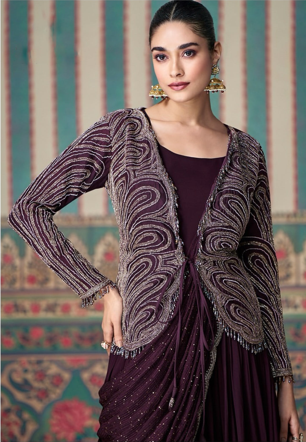 Matrut | Saree Swing Burgundy