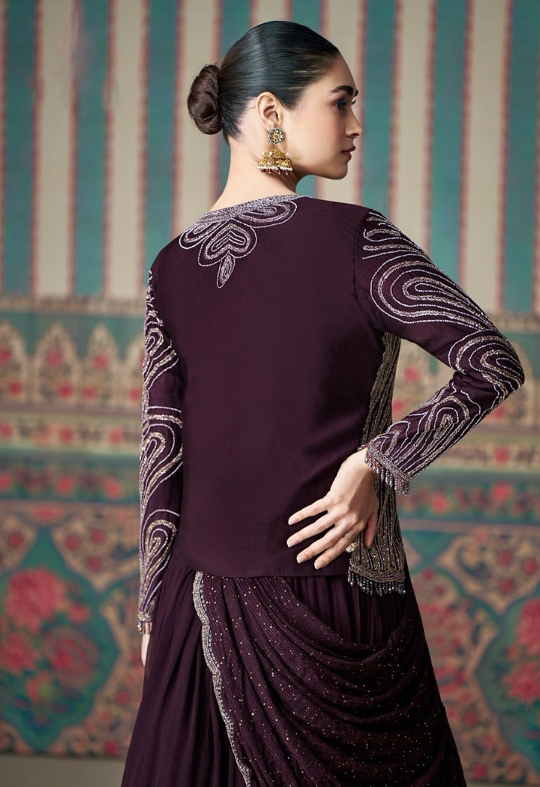 Matrut | Saree Swing Burgundy