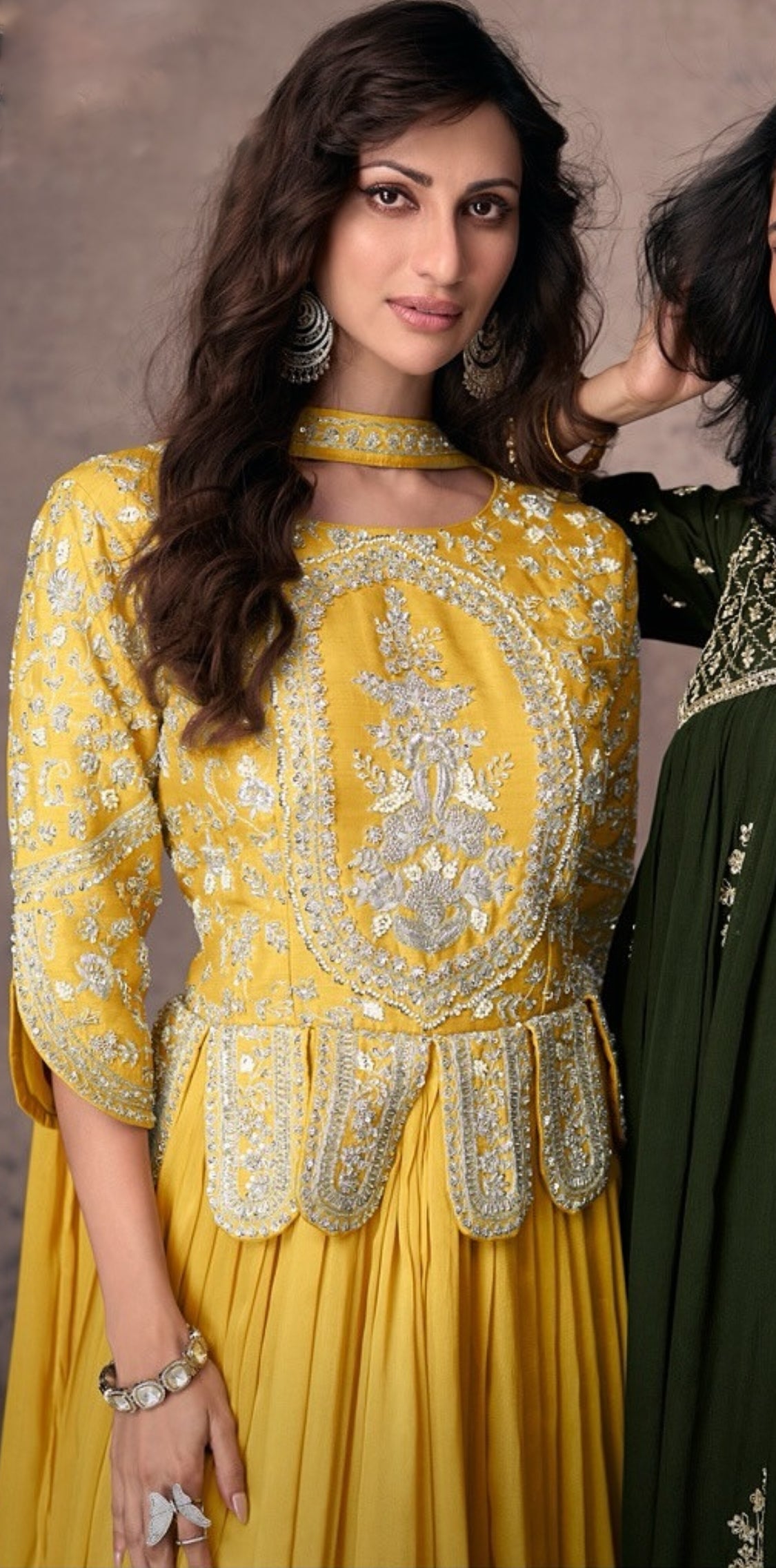 Matrut  | Opal Majesty Yellow Color Gown