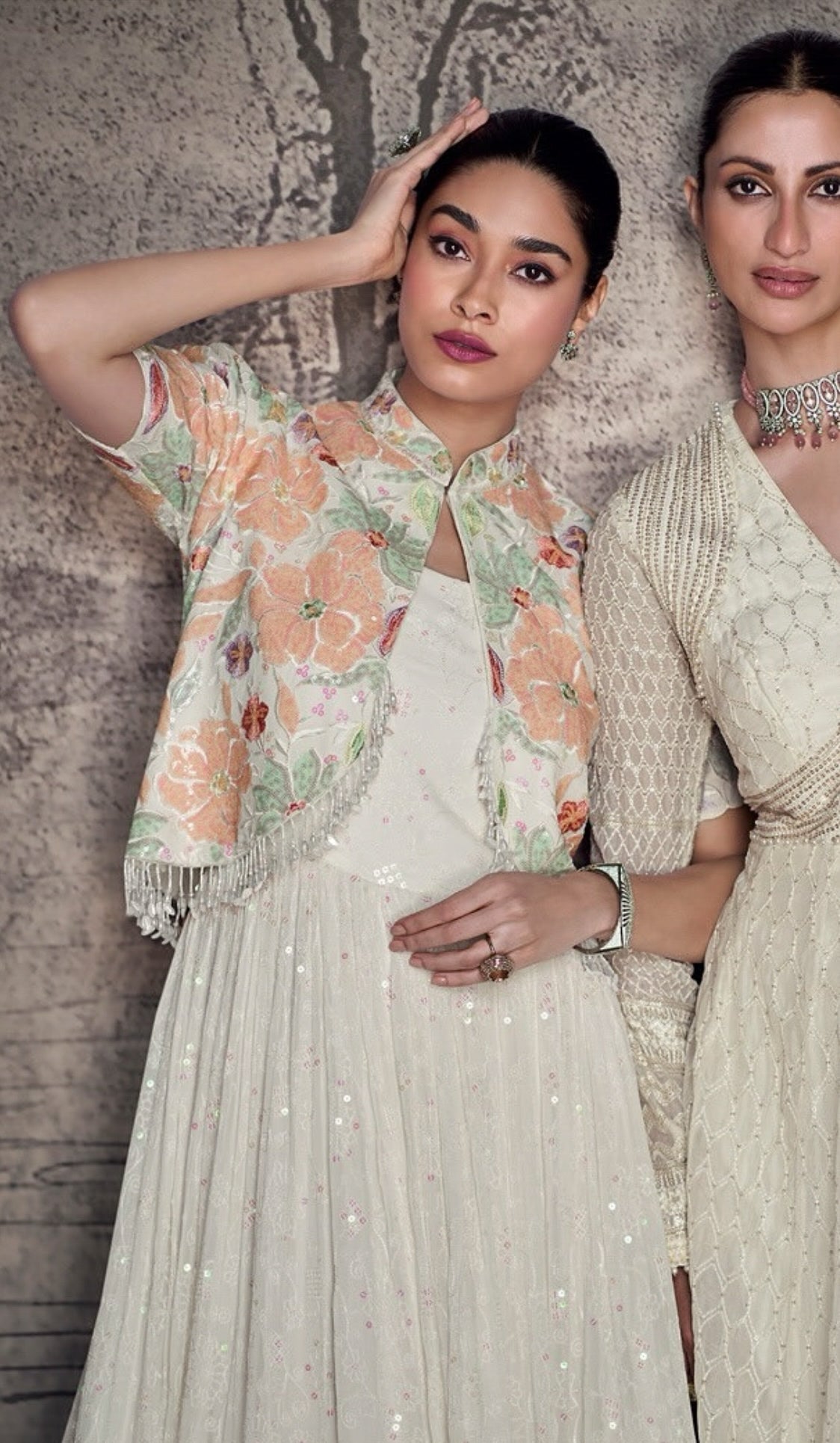Matrut | Pure Essence Floral White Gown