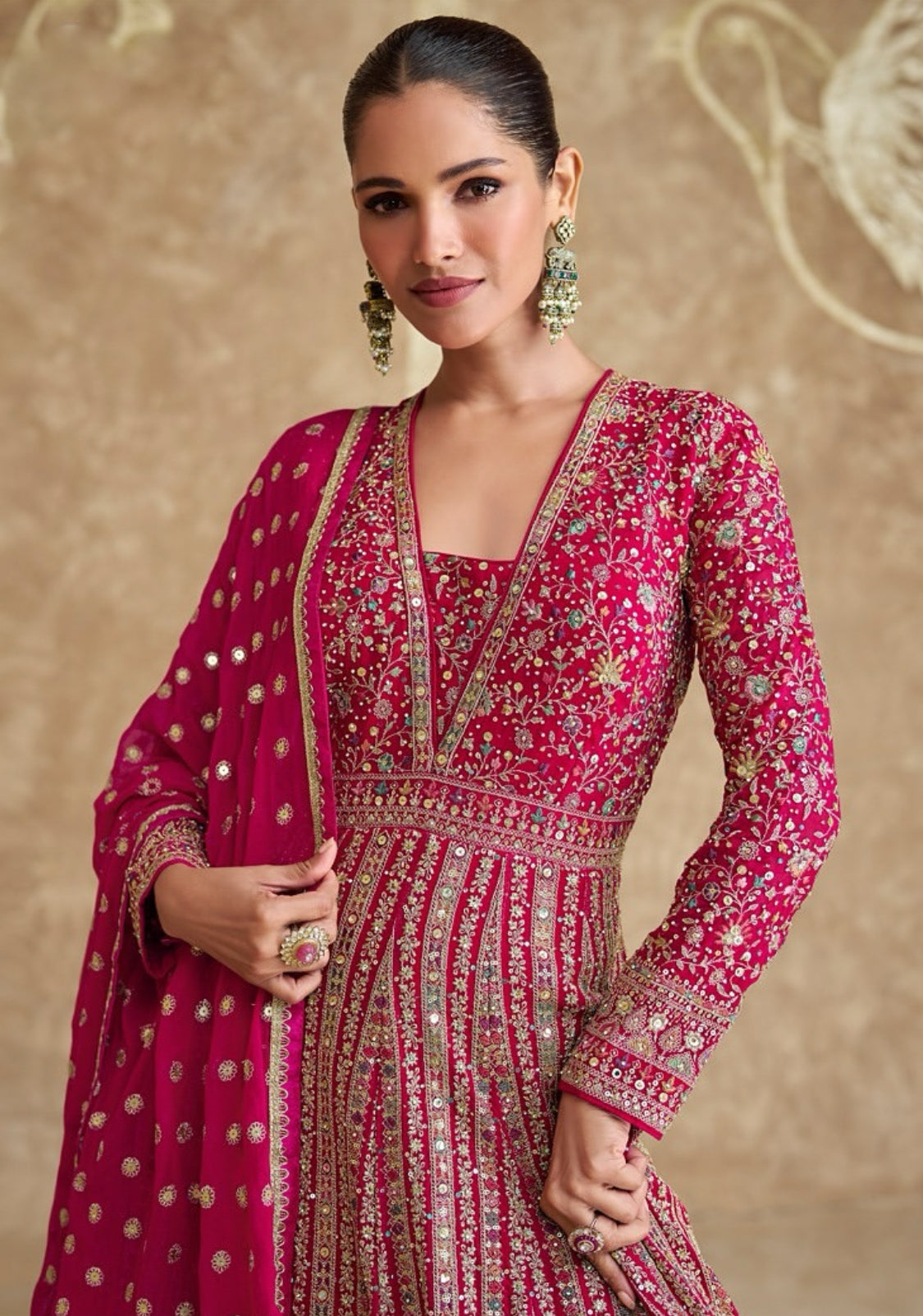 Matrut | Luminous Elegance Pink Gown