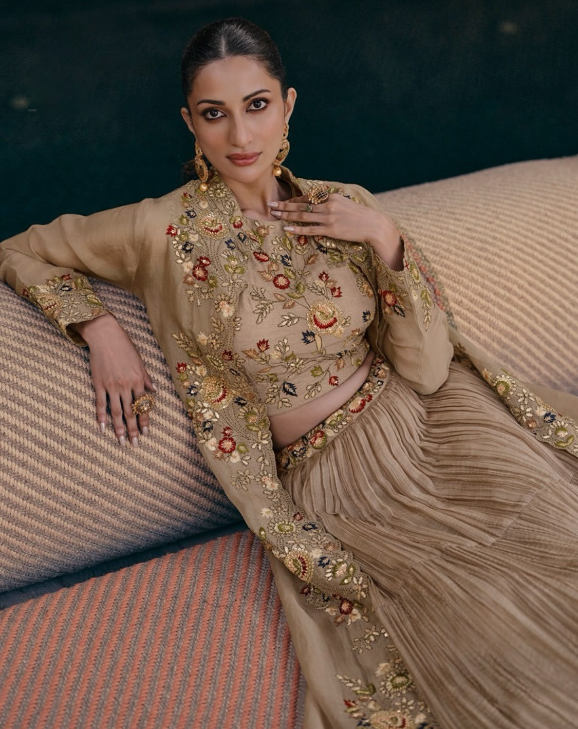 Matrut | Mahotsav Beige Trio Set