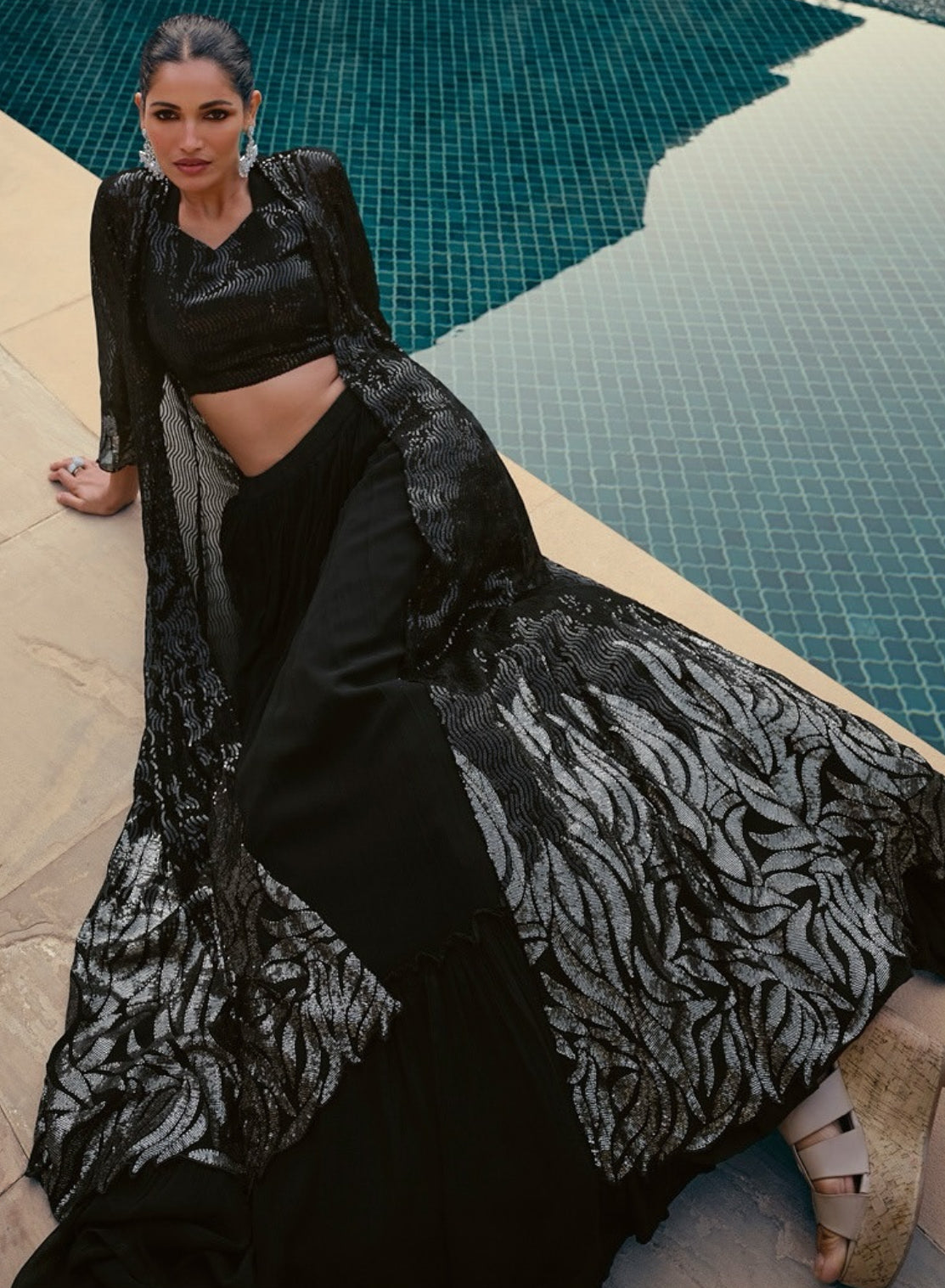 Matrut | Kavya Black Trio Set