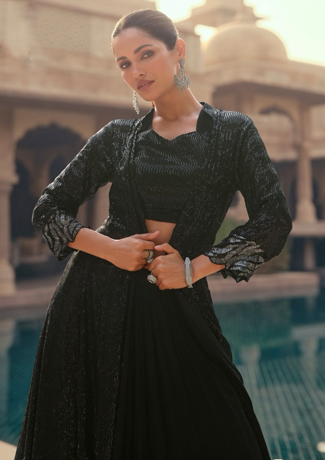 Matrut | Kavya Black Trio Set