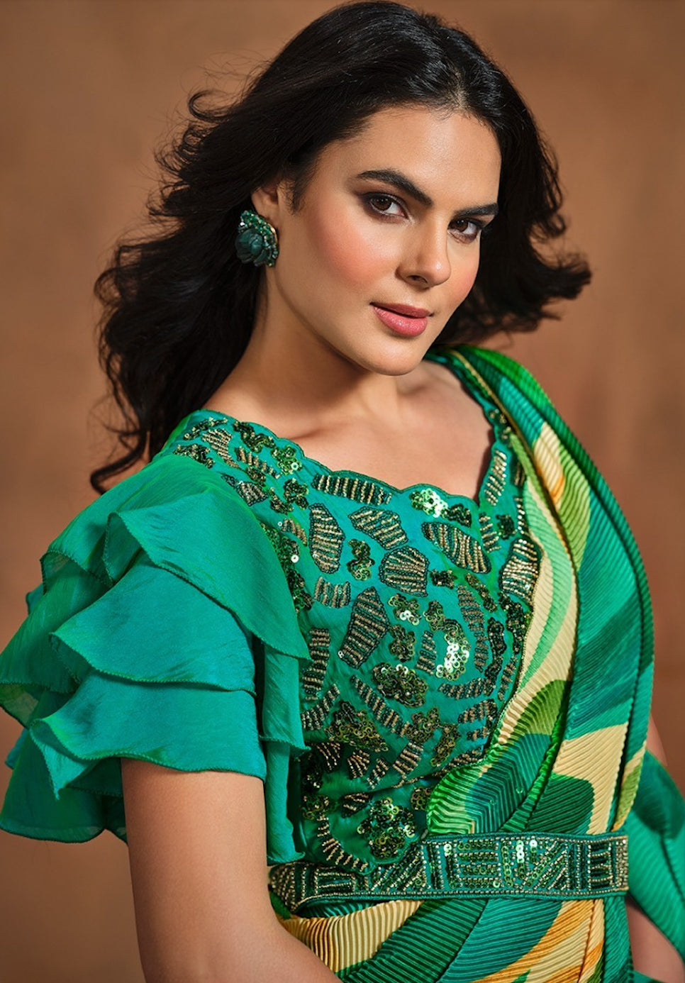 Matrut | 1 min Saree Firozi Fusion