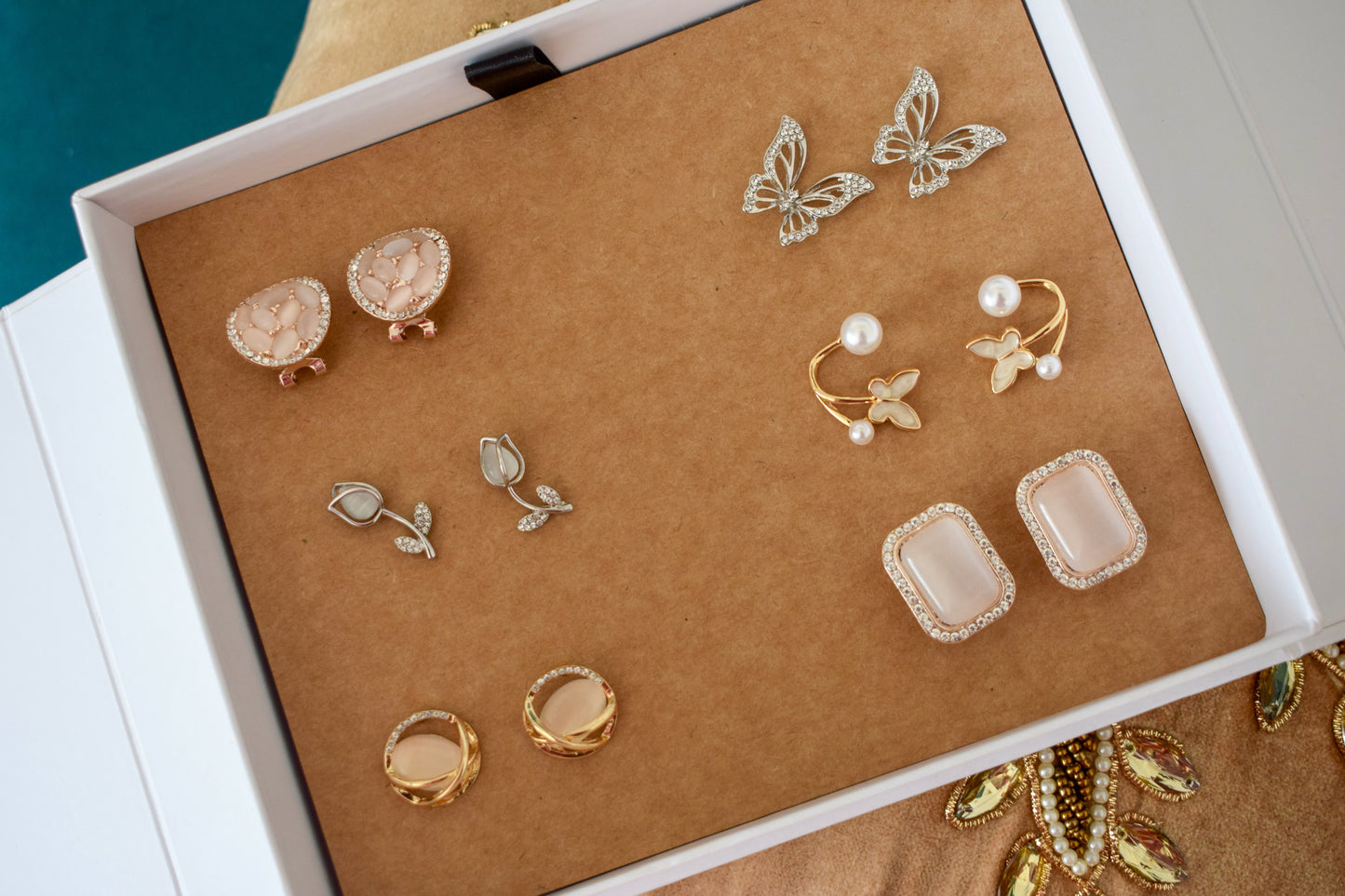 Matrut | Combo - 6 Pair Earrings - C506